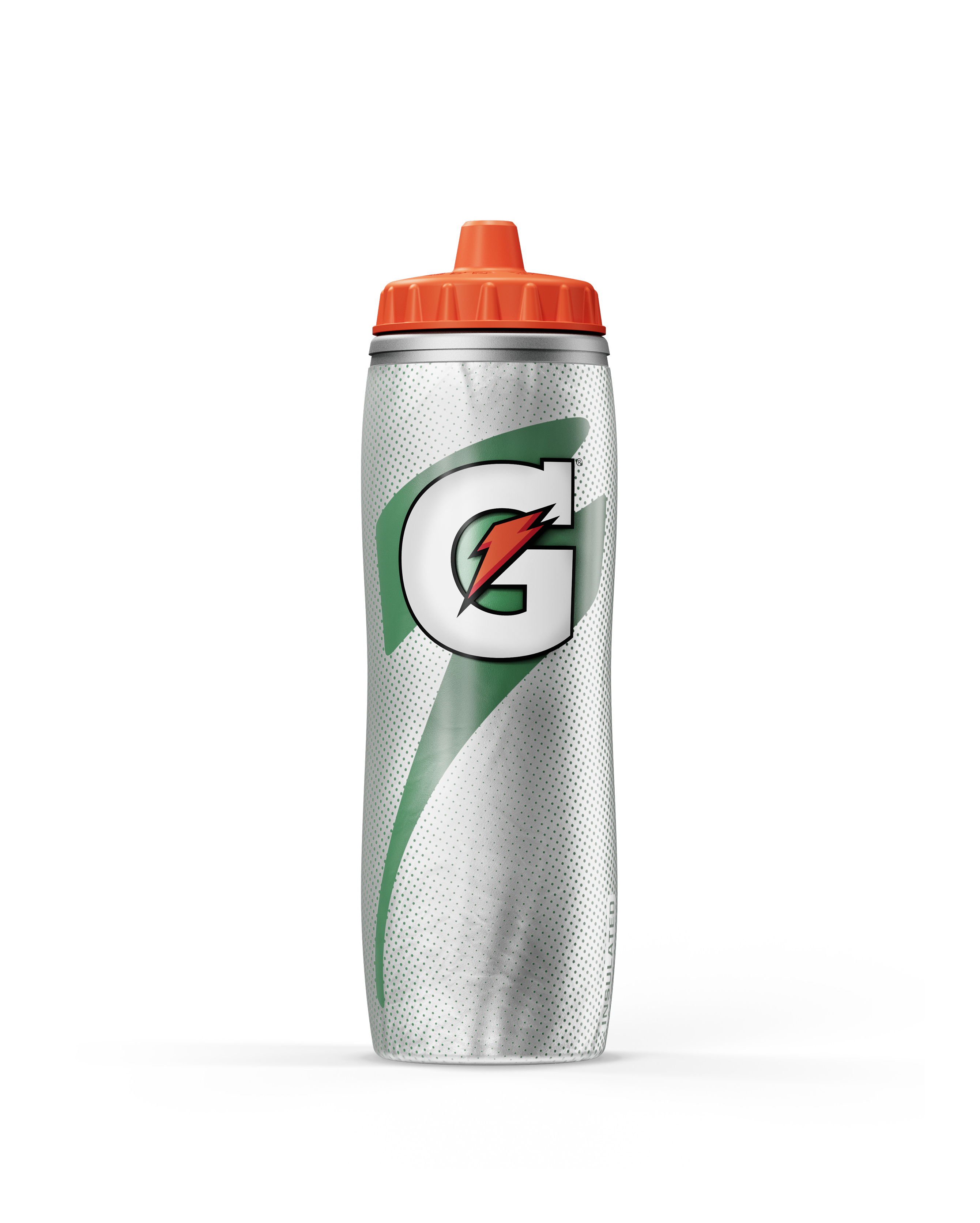 Gatorade Insulated Squeeze Bottle, 30oz, Silver, BPA Free, Double-Wall  Insulation