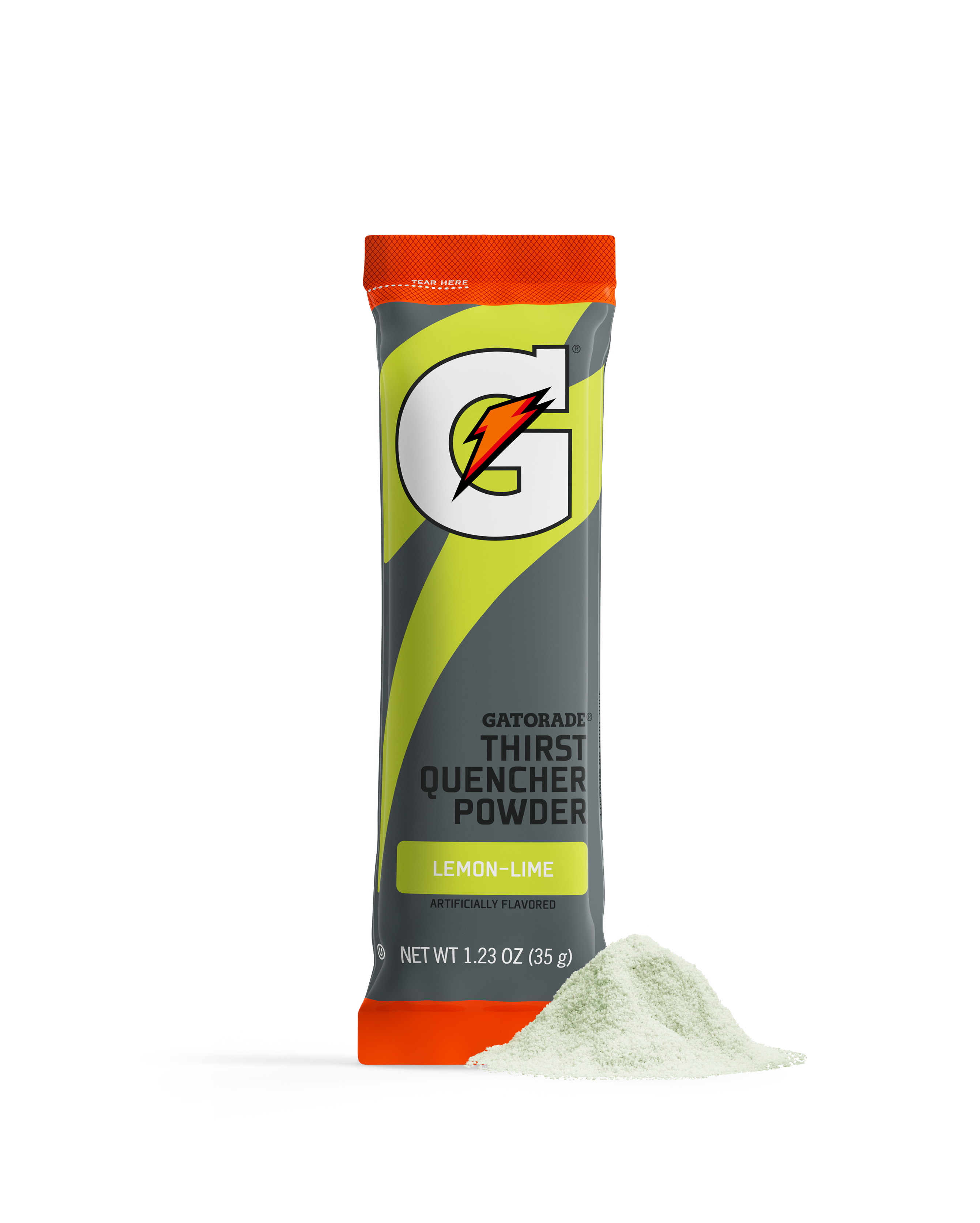 Gatorade Thirst Quencher Single Serve Powder Lemon Lime Product Tile