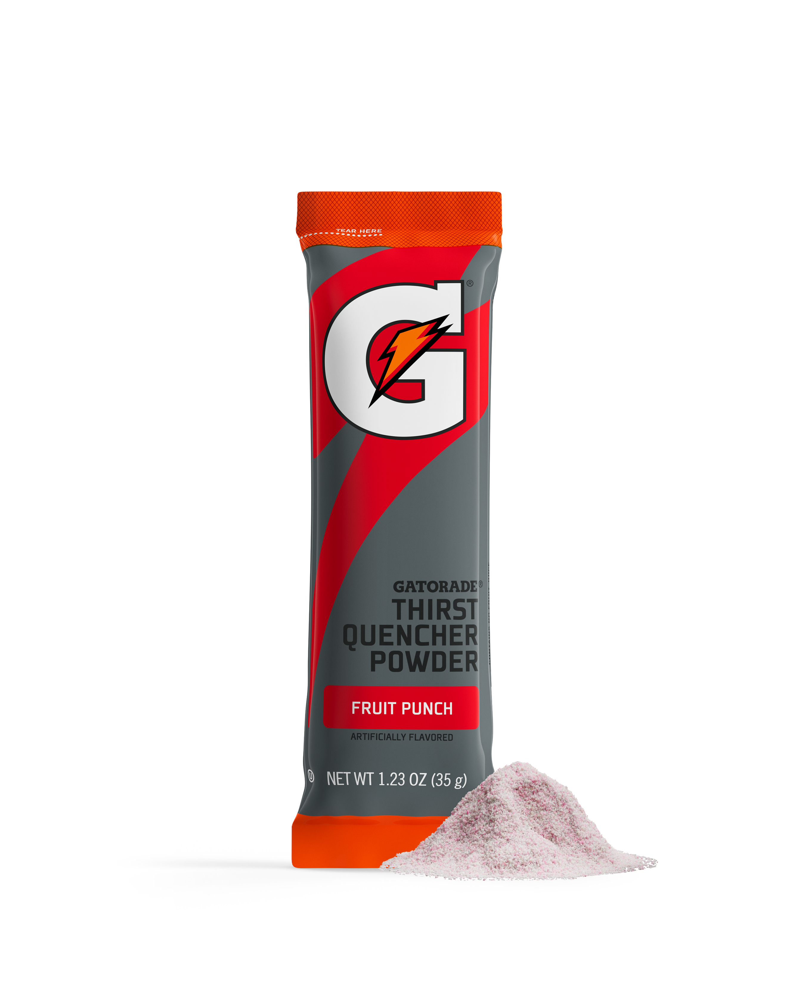 Gatorade Thirst Quencher Single Serve Powder Fruit Punch Product Tile
