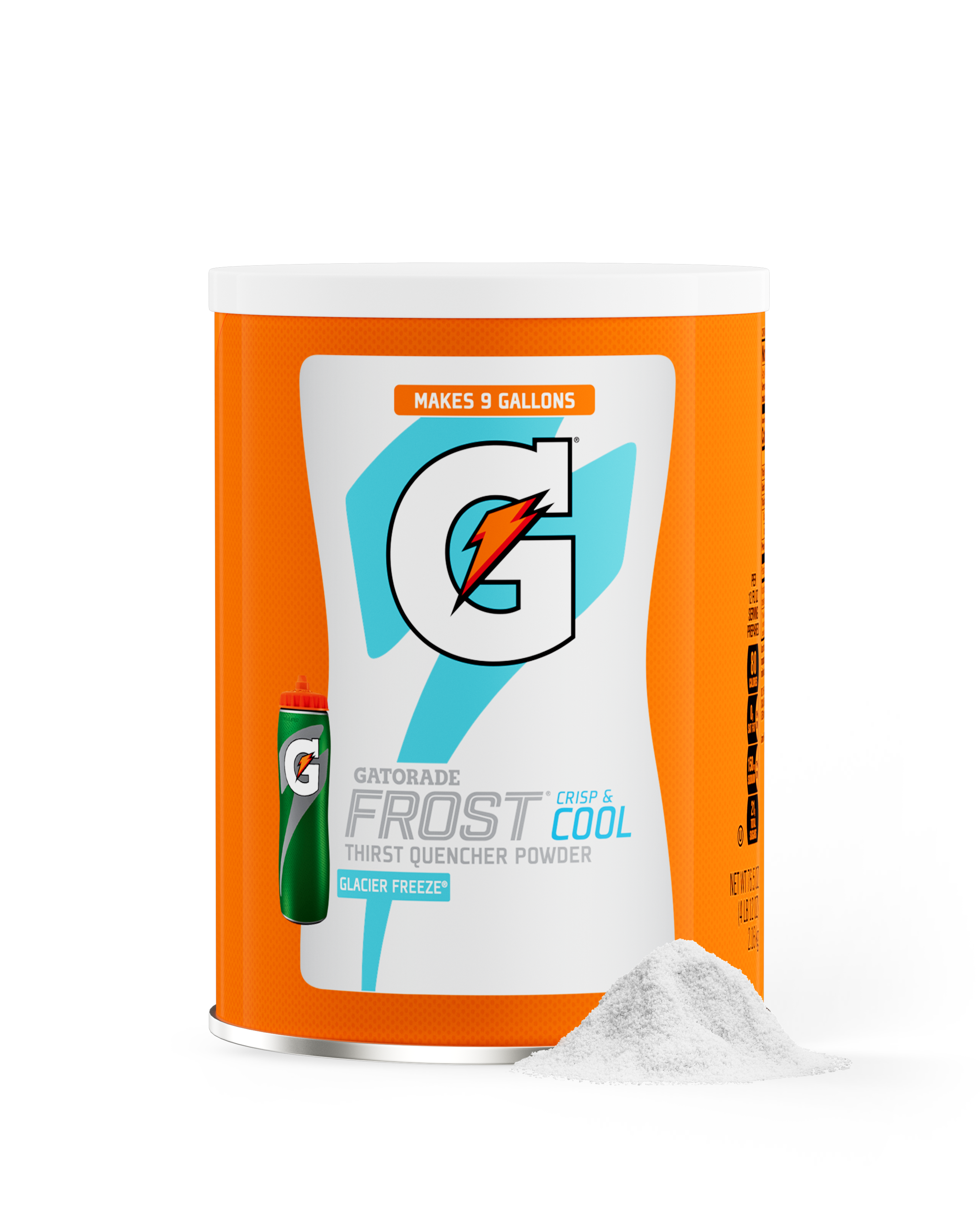 Gatorade Thirst Quencher 9 Gal Canister Glacier Freeze Product Tile