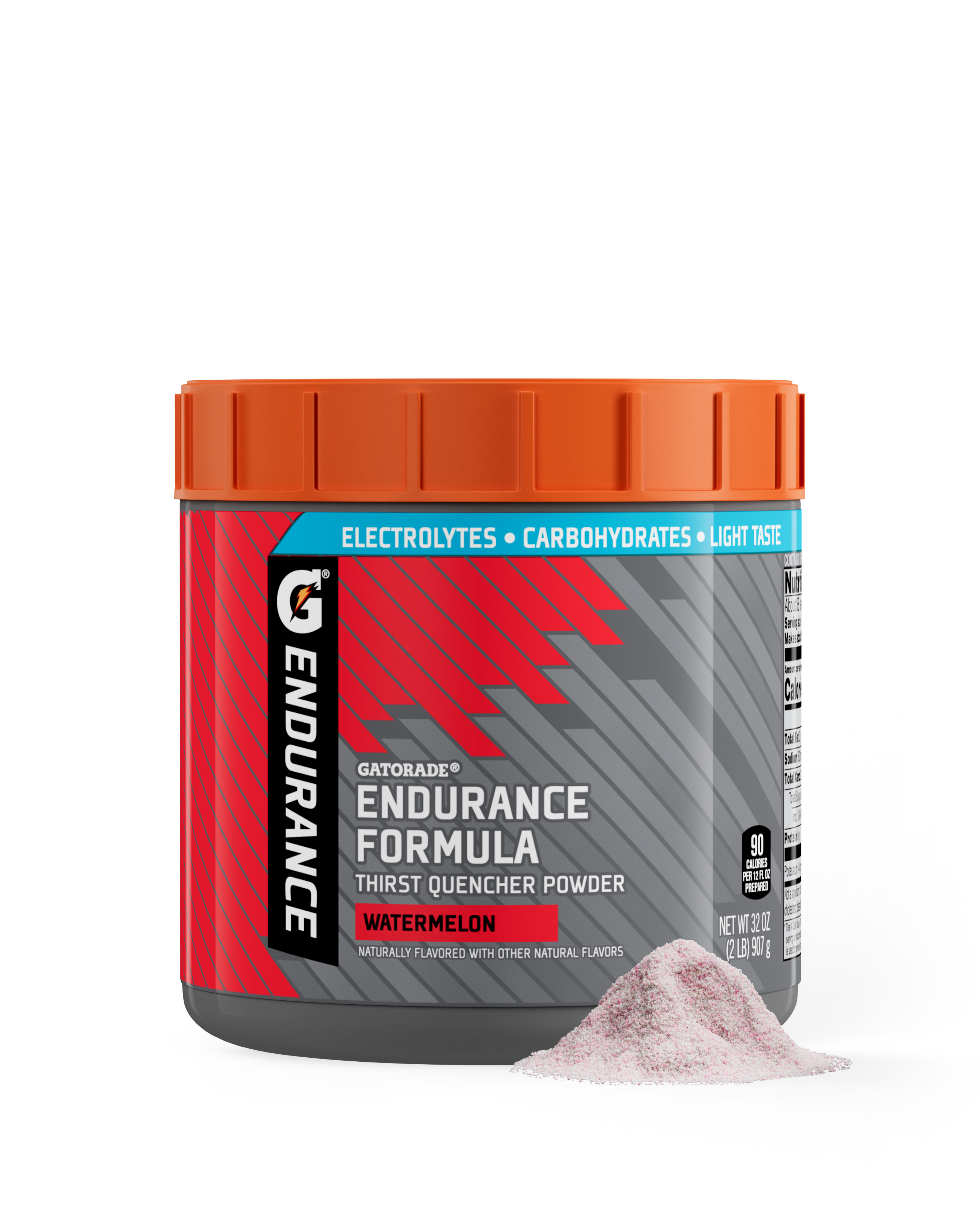 Endurance Formula Powder 32 ounce canister Watermelon