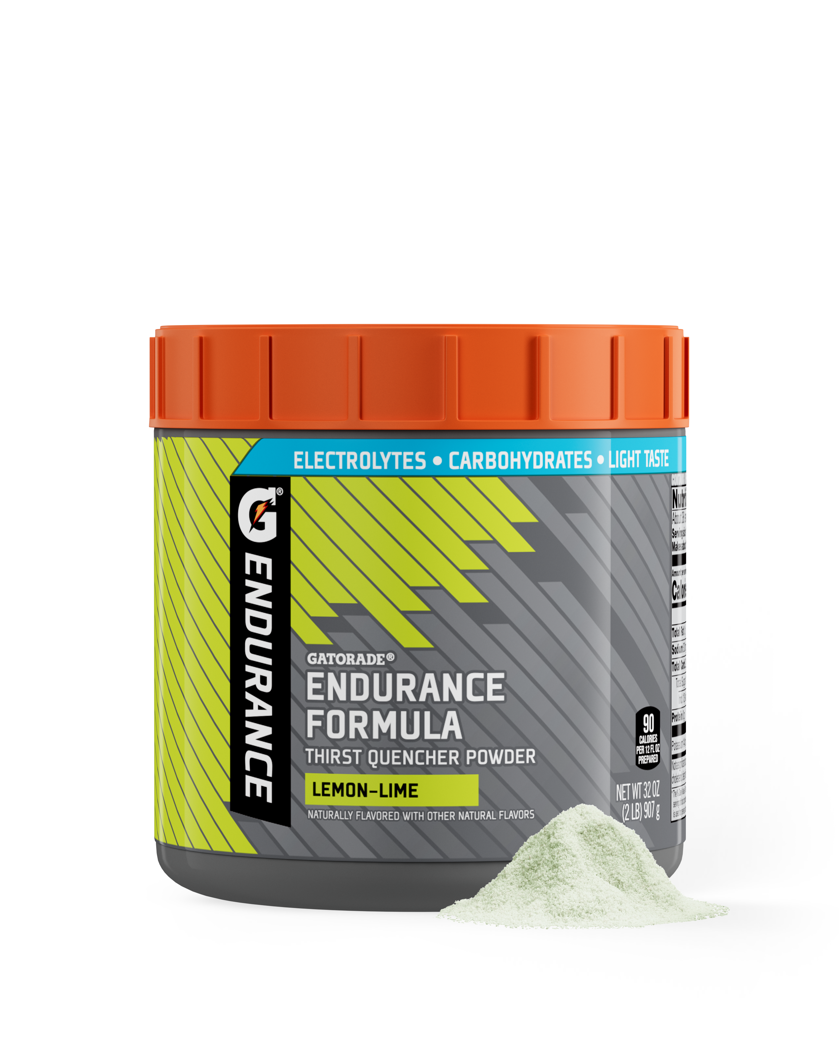 Endurance Formula Powder 32 ounce canister Lemon Lime