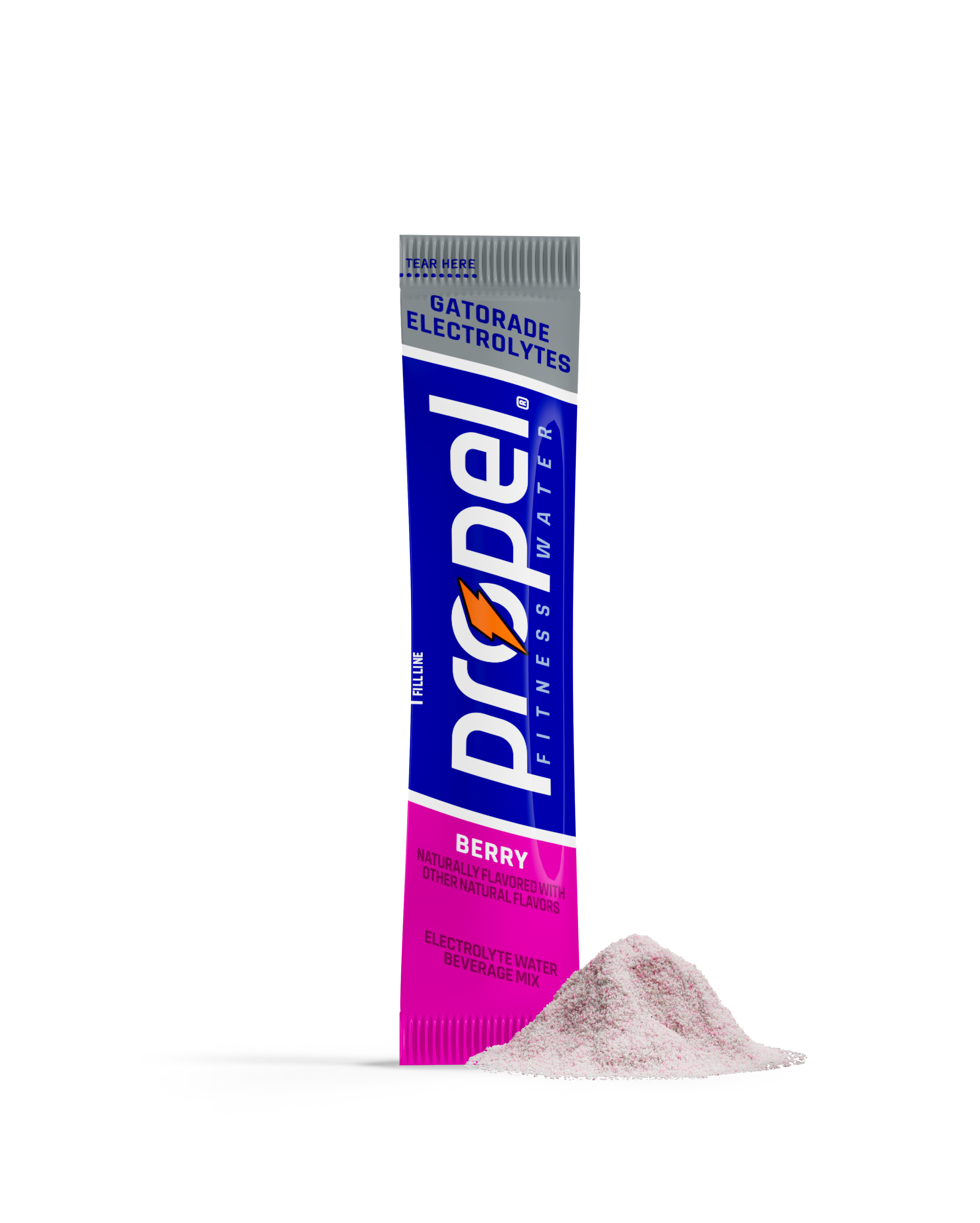 Propel Single Serve Powder Berry Product Tiles