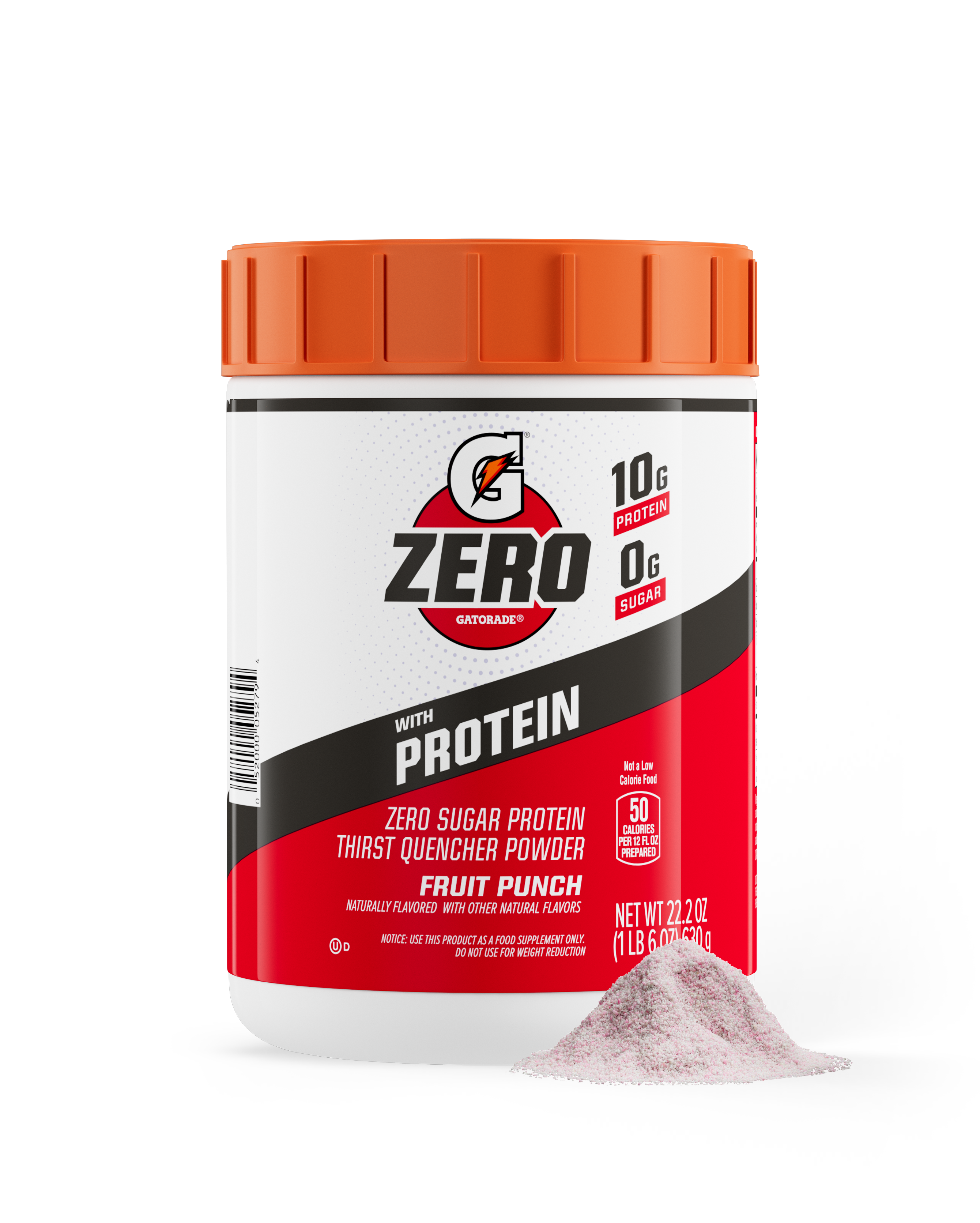 Gatorade Zero with Protein Fruit Punch Canister Product Tile