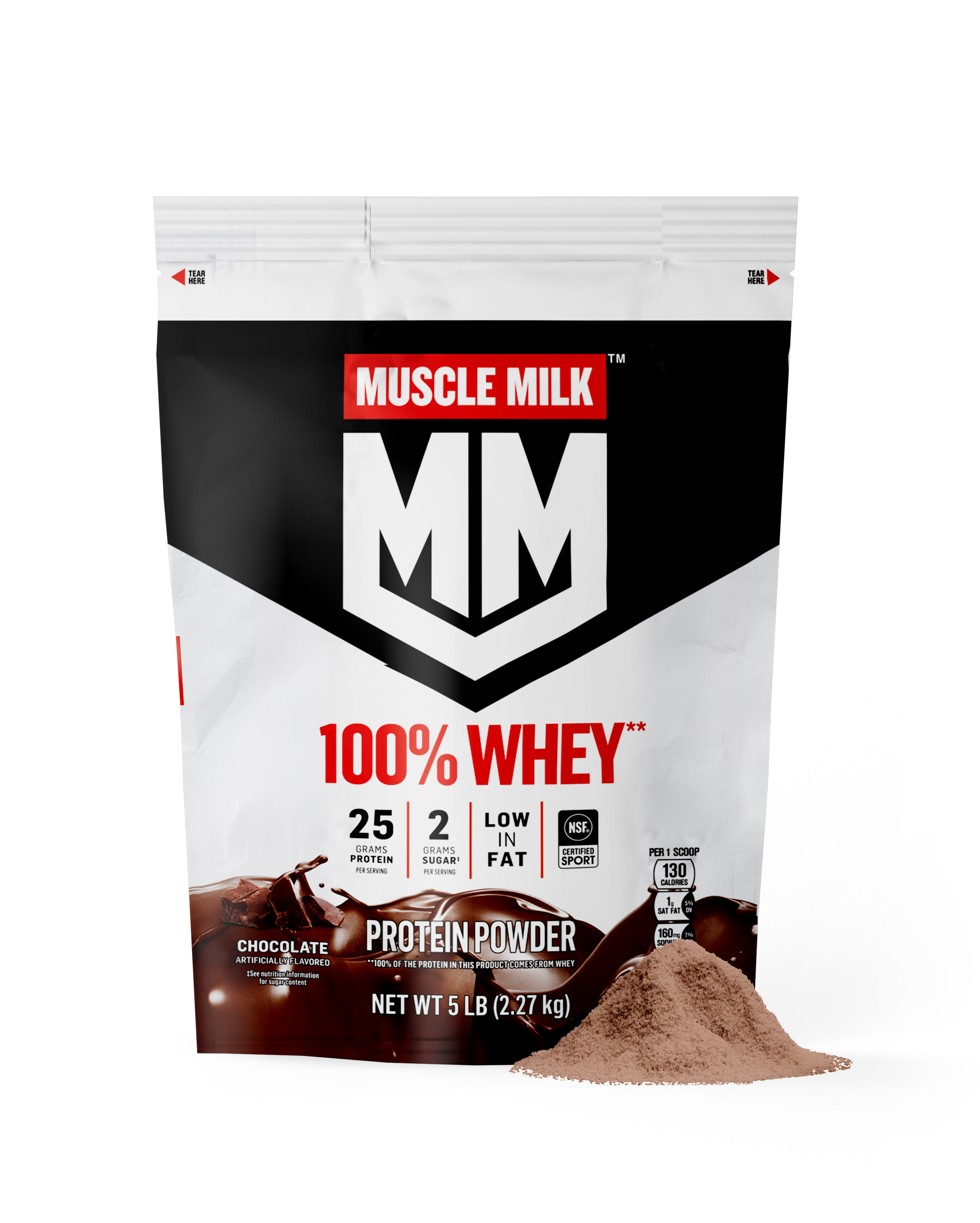 Muscle Milk Protein Powder Chocolate Bag Product Tile