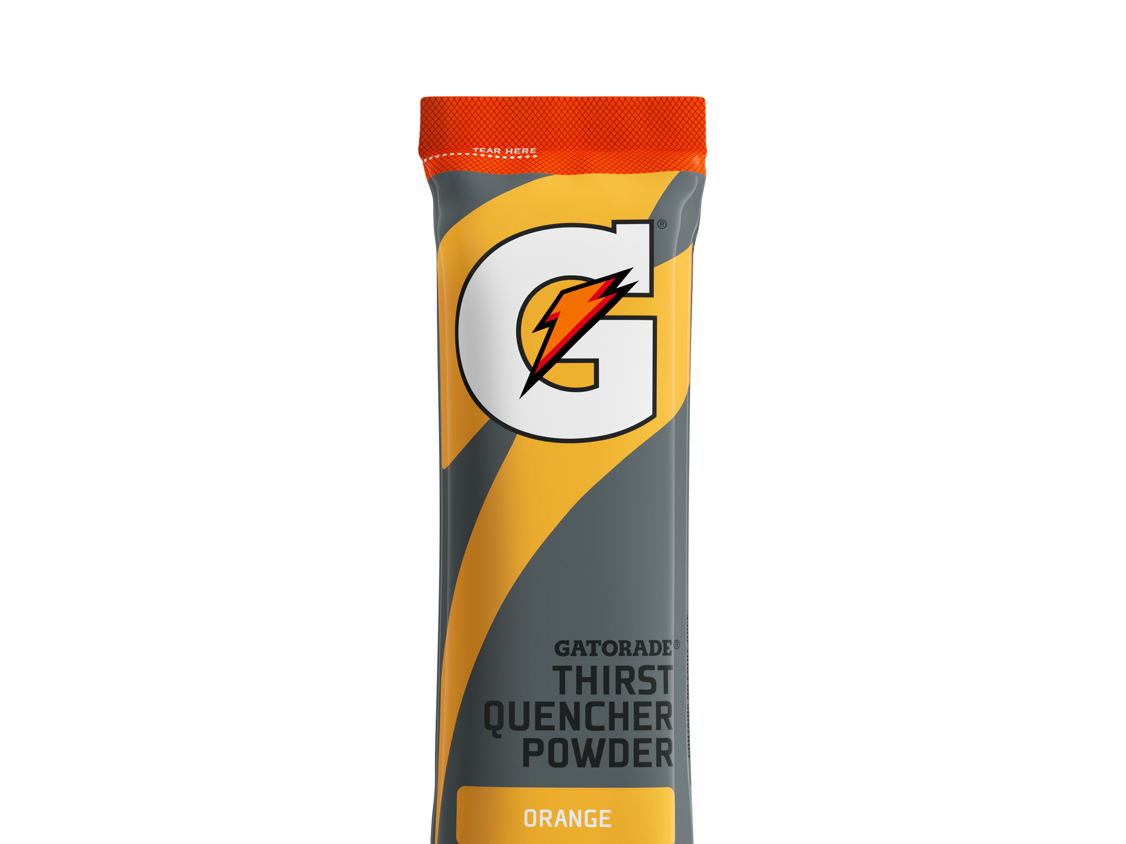 Hero Image of Gatorade Thirst Quencher Orange Single Serve Powder