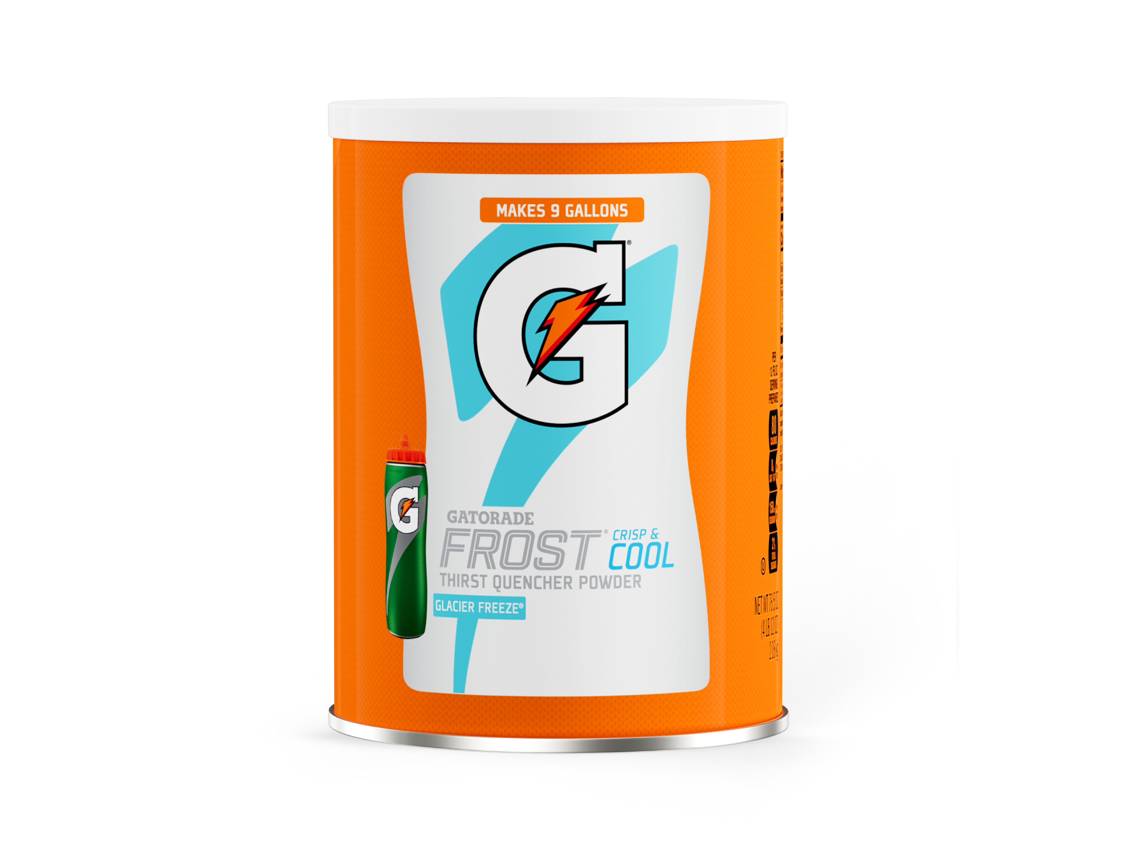 Gatorade Thirst Quencher 9 Gallon Bag Glacier Freeze Hero