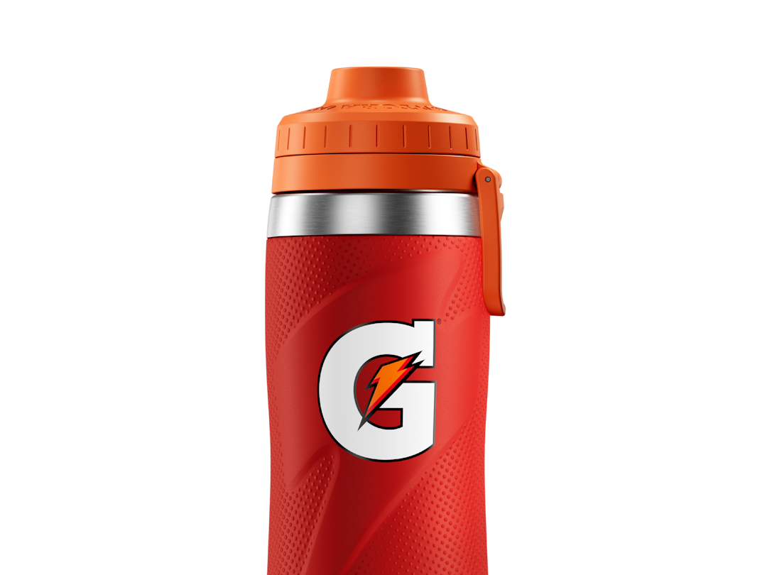 Red Stainless Steel Water Bottle (26 oz) Gatorade Official Site