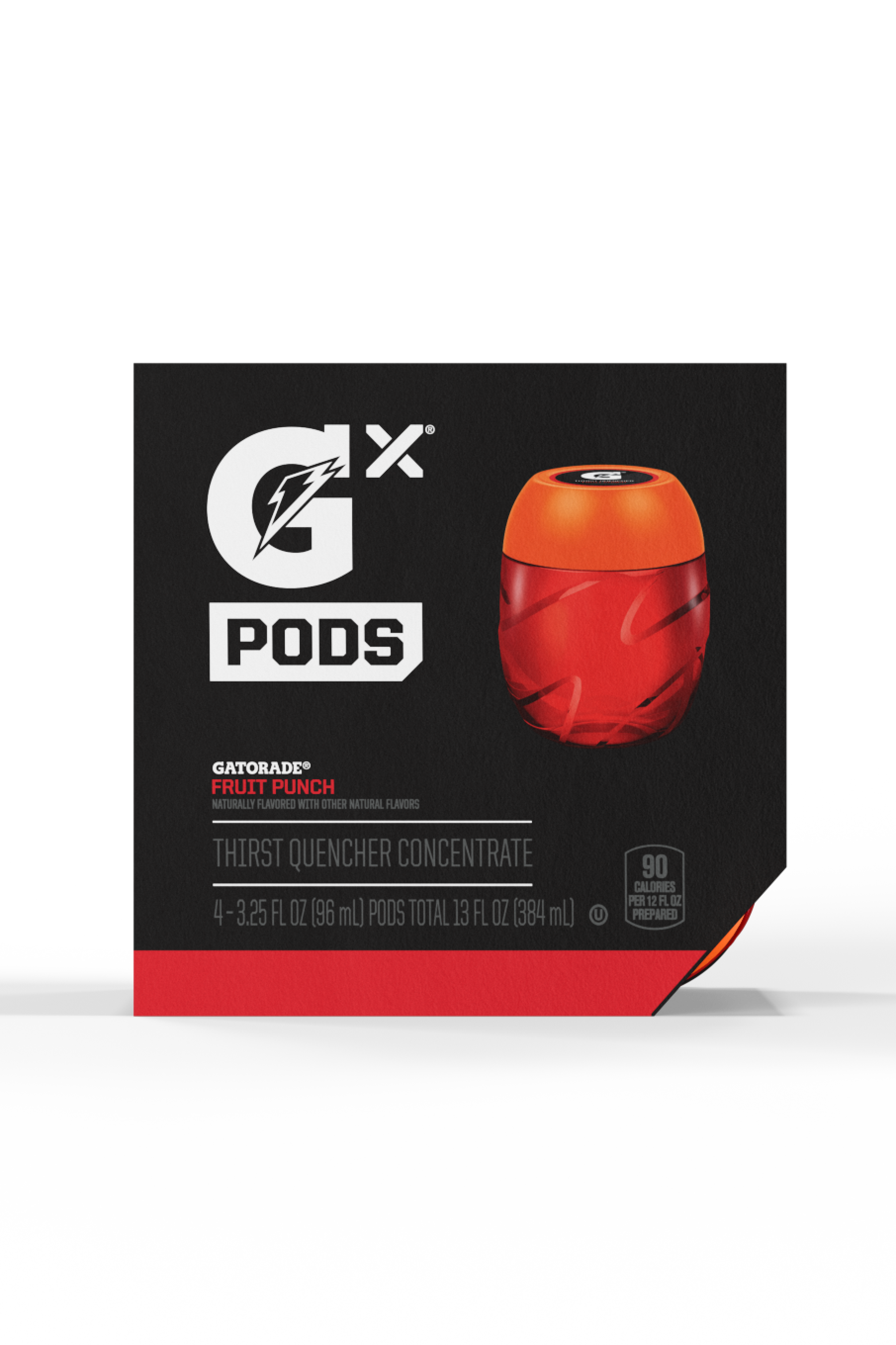 Four pods are in each package