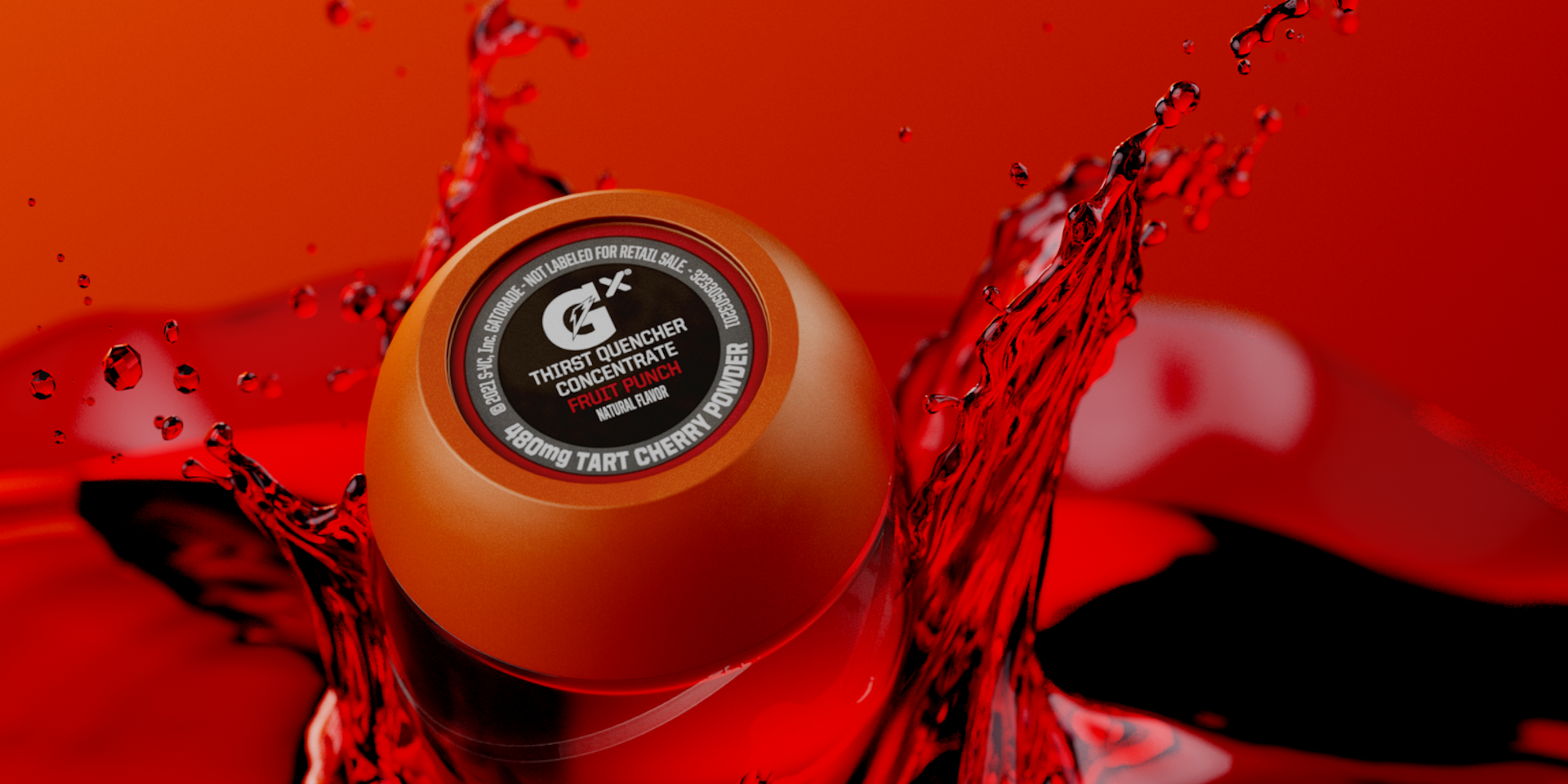 Gatorade Glacier Cherry Thirst Quencher Gx Pods (3.25 oz) Gatorade