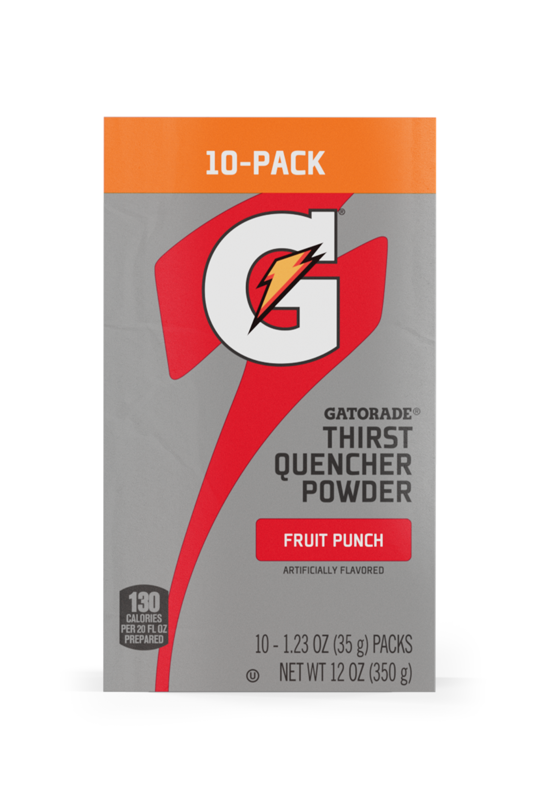 Gatorade Thirst Quencher Single Serve Powder Fruit Punch Box