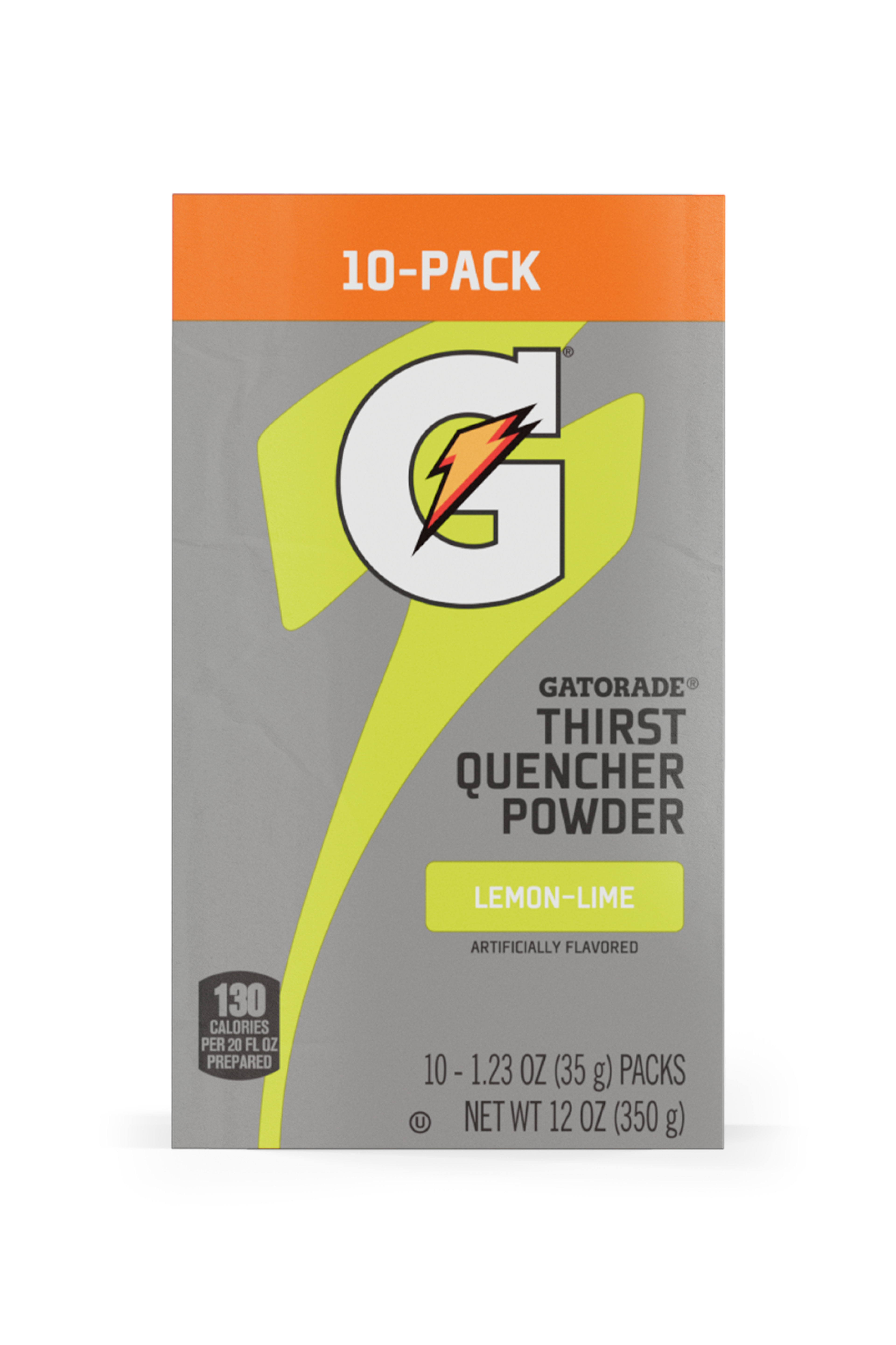 Gatorade Thirst Quencher Single Serve Powder Lemon Lime Box