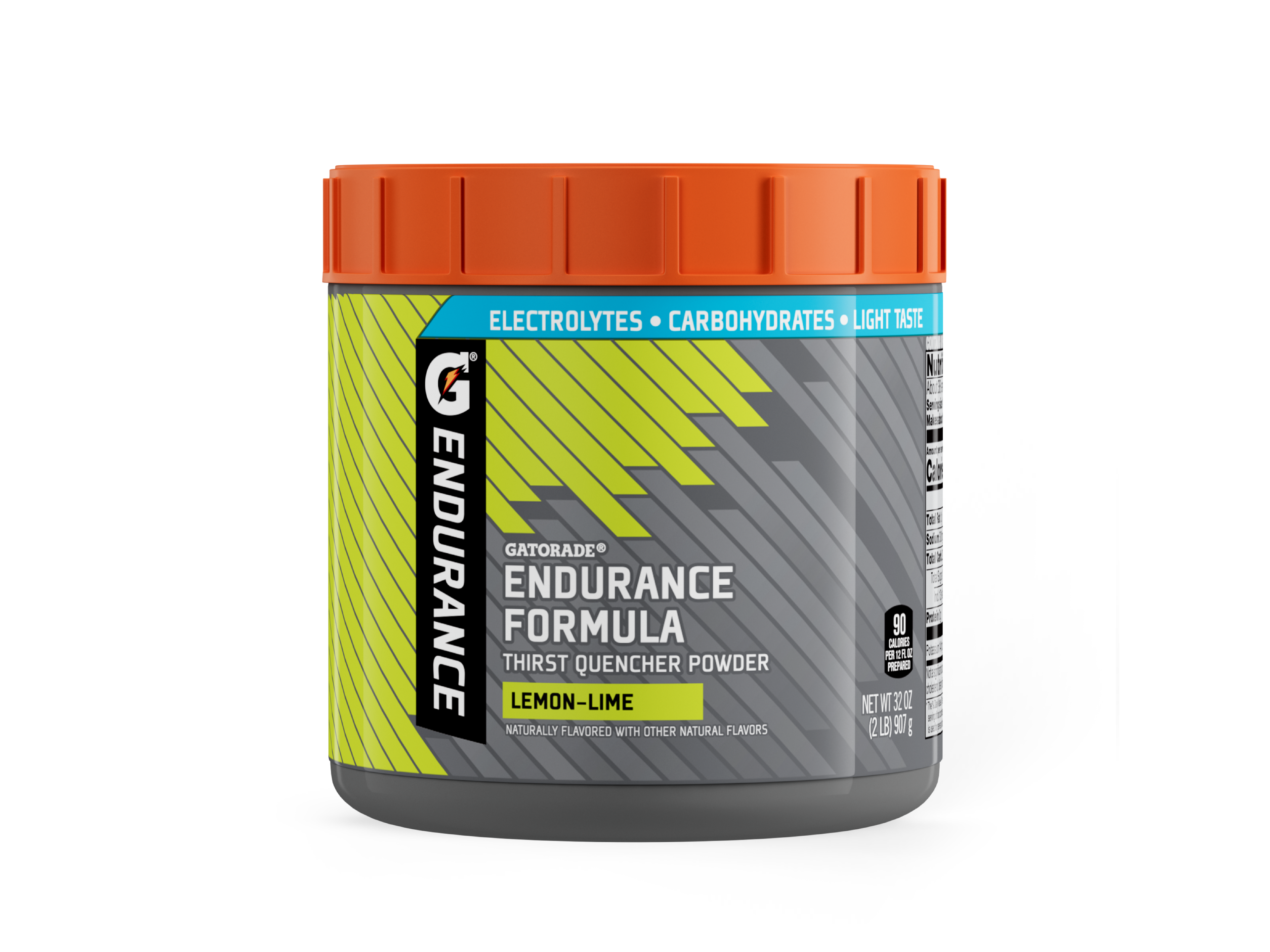 Endurance Formula Powder 32 ounce canister Lemon Lime