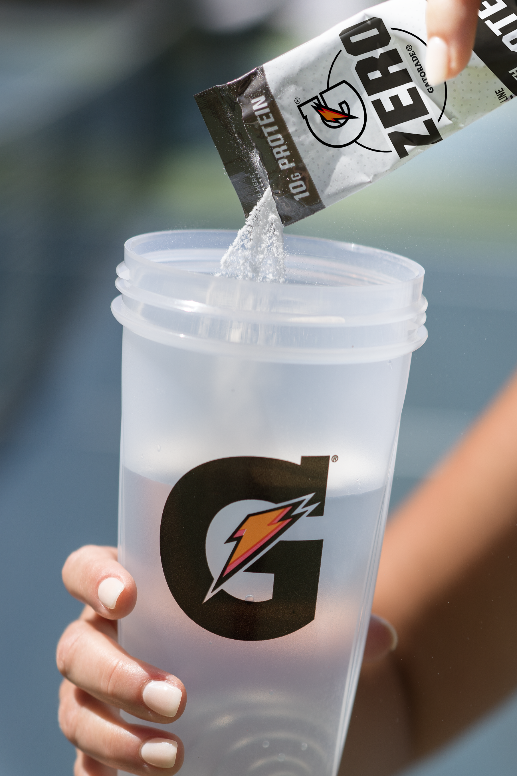 Gatorade Zero Glacier Cherry with Protein