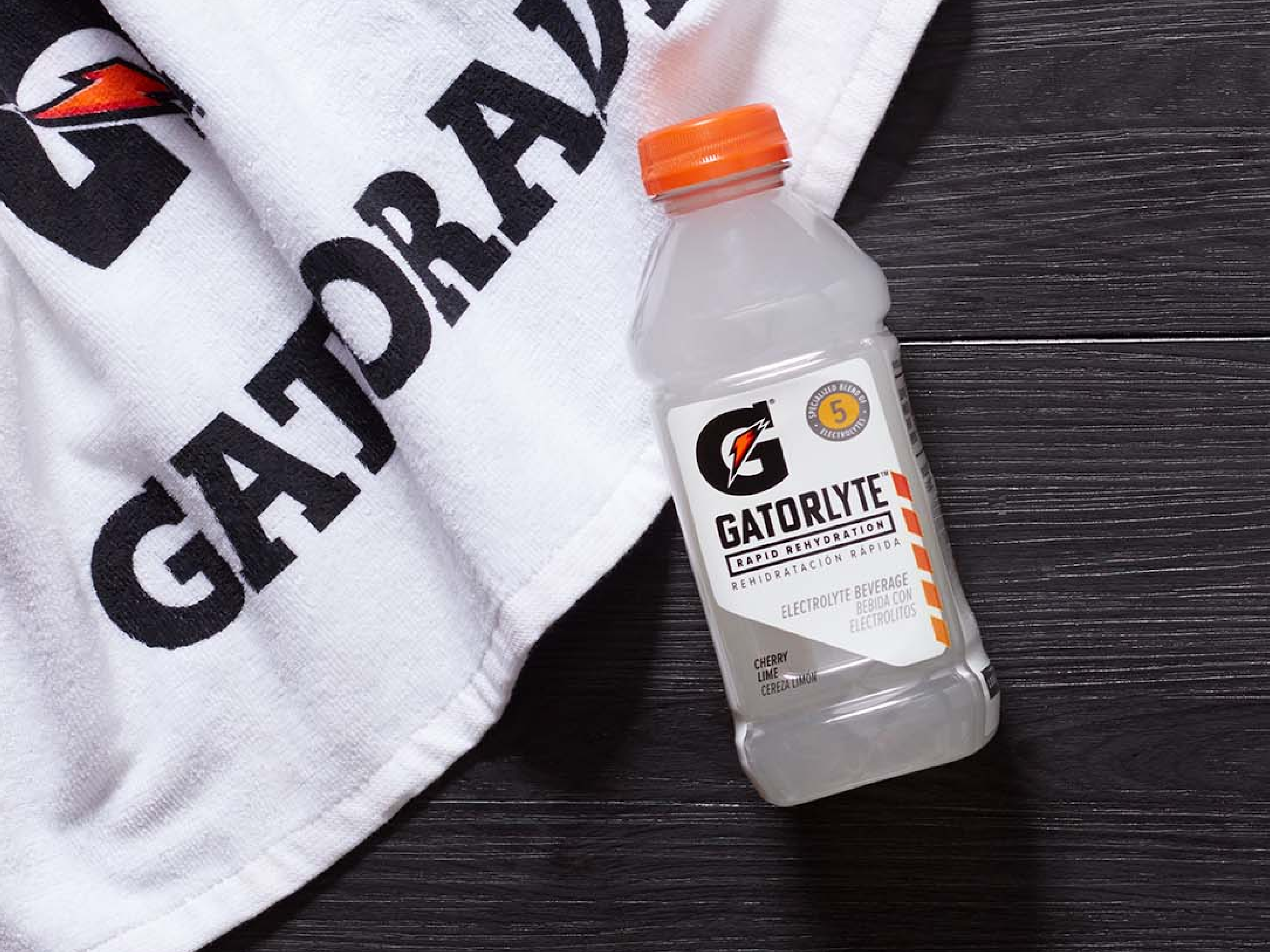 Gatorlyte cherry lime bottle