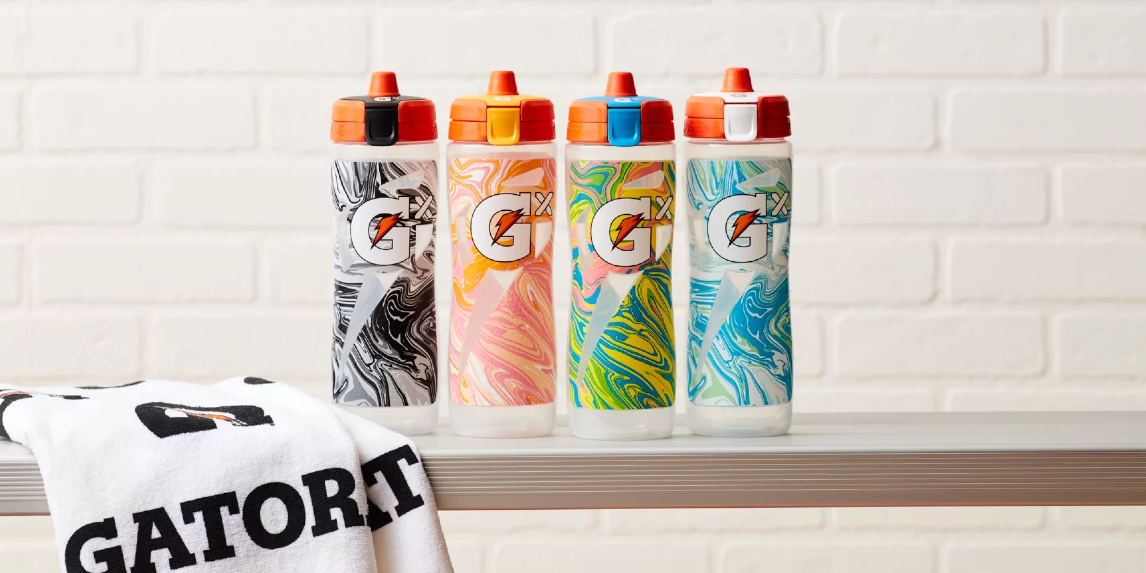 Gatorade Gx 30oz. Marble Pink Water Bottle