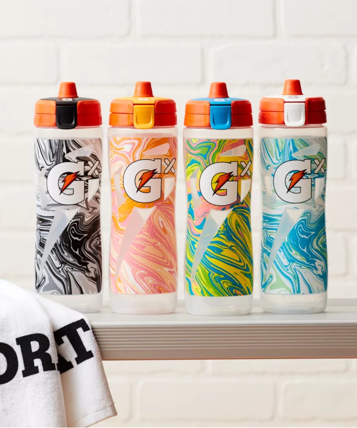 Red, White & Blue Gx Water Bottle (30 oz) | Gatorade Official Site