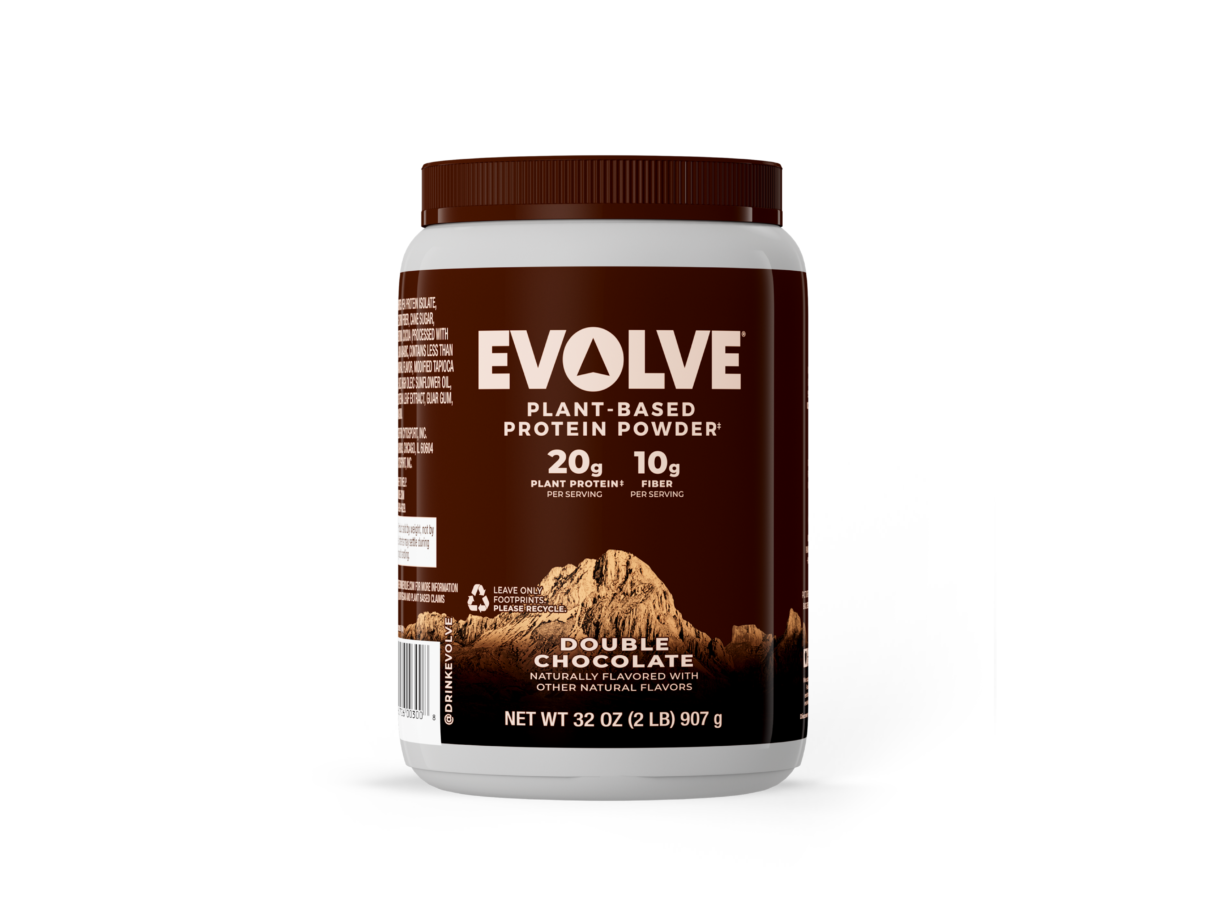 Evolve Plant-Based Protein Powder - Double Chocolate
