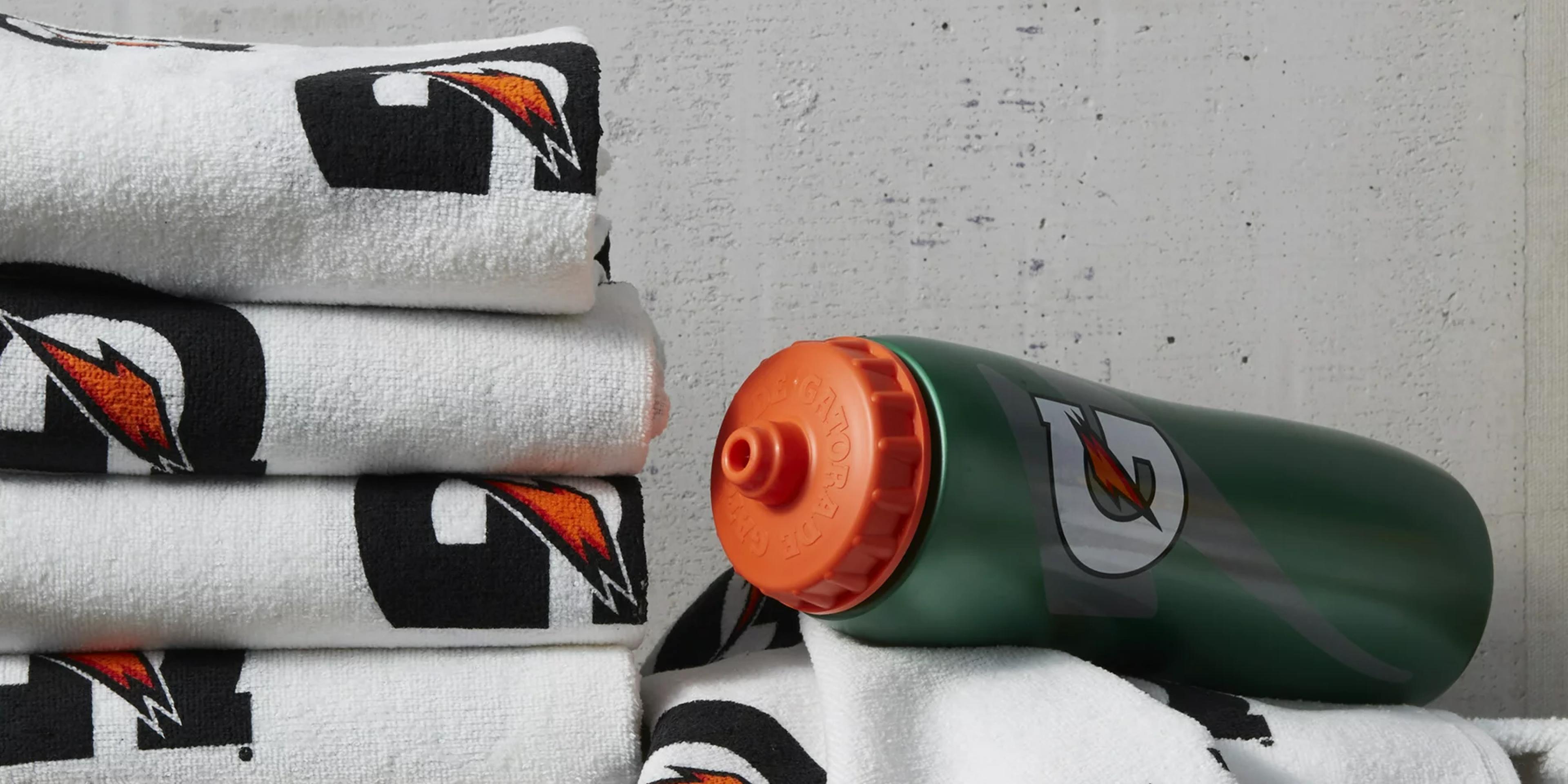 Gx towel and Gatorskin bottle