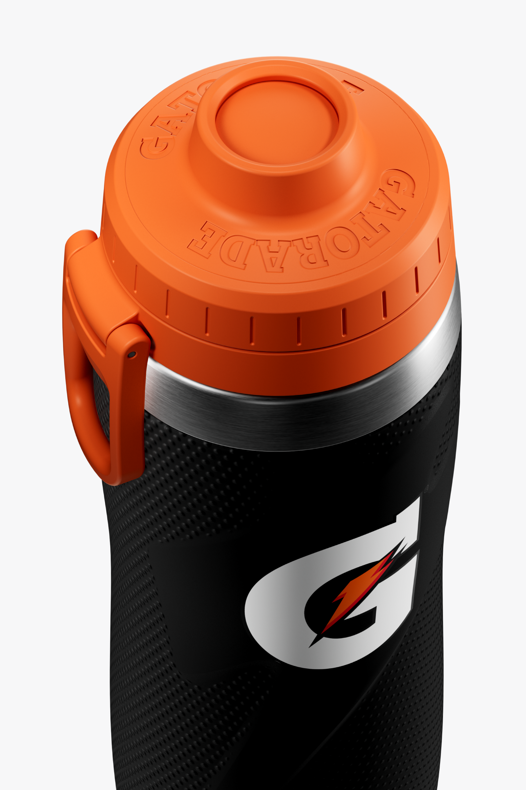 Black stainless steel bottle