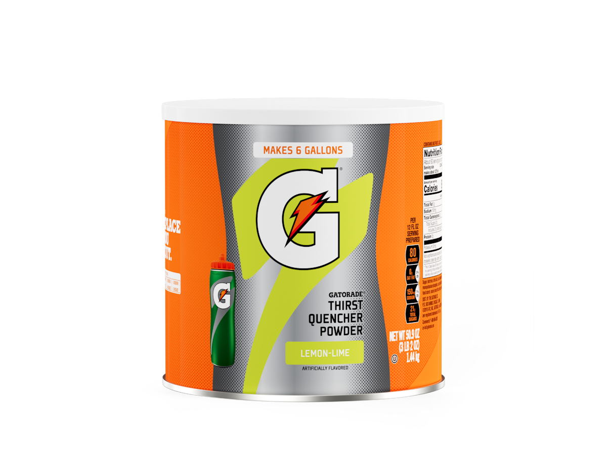 Gatorade powder 6 gallon store