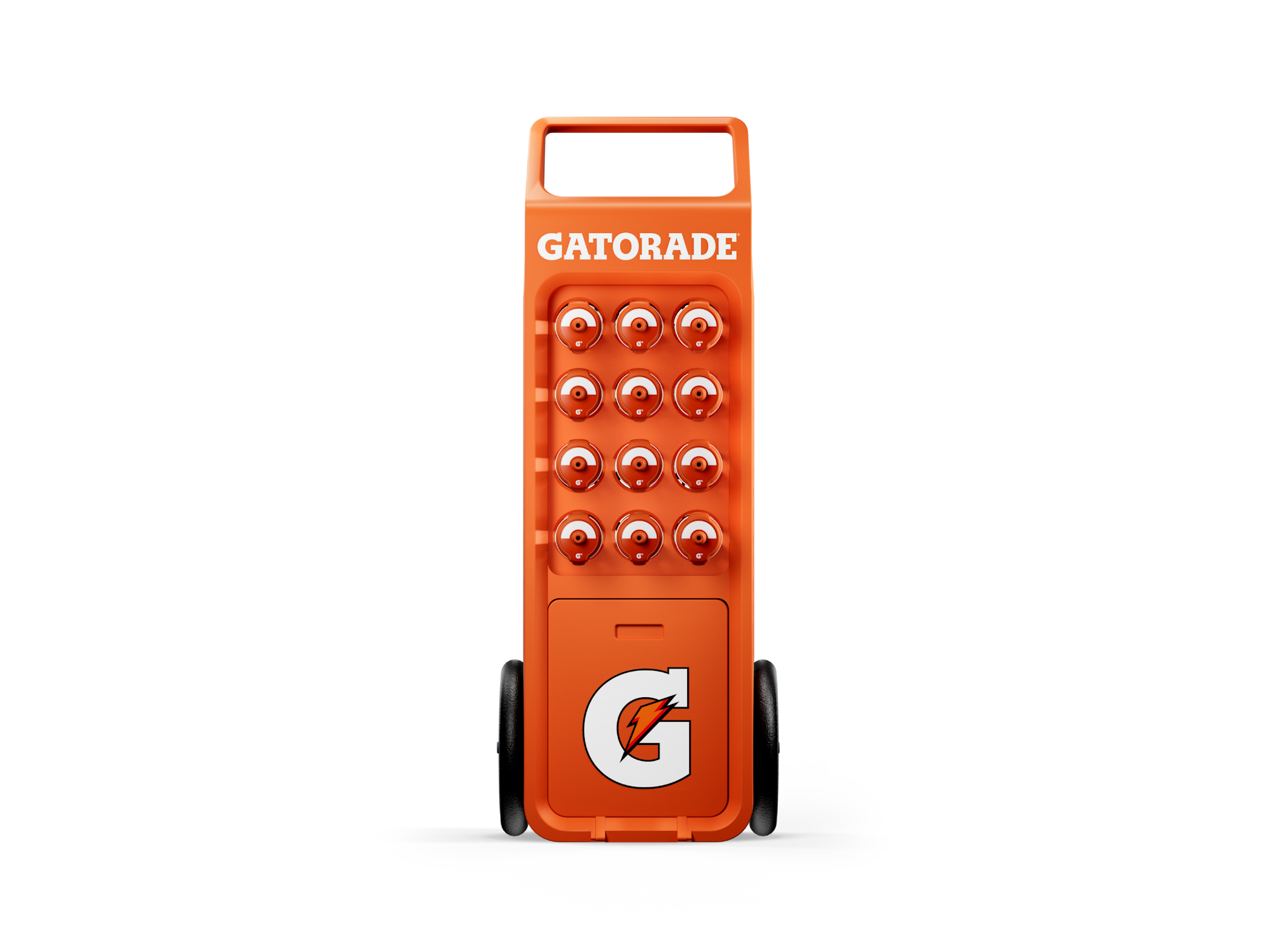 Orange Rover Water Bottle Cart Gatorade Official Site