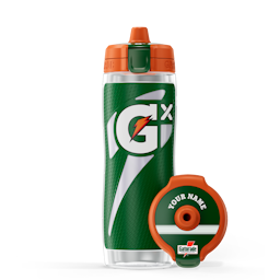 Gx Exclusive Bottle Green with customizable lid