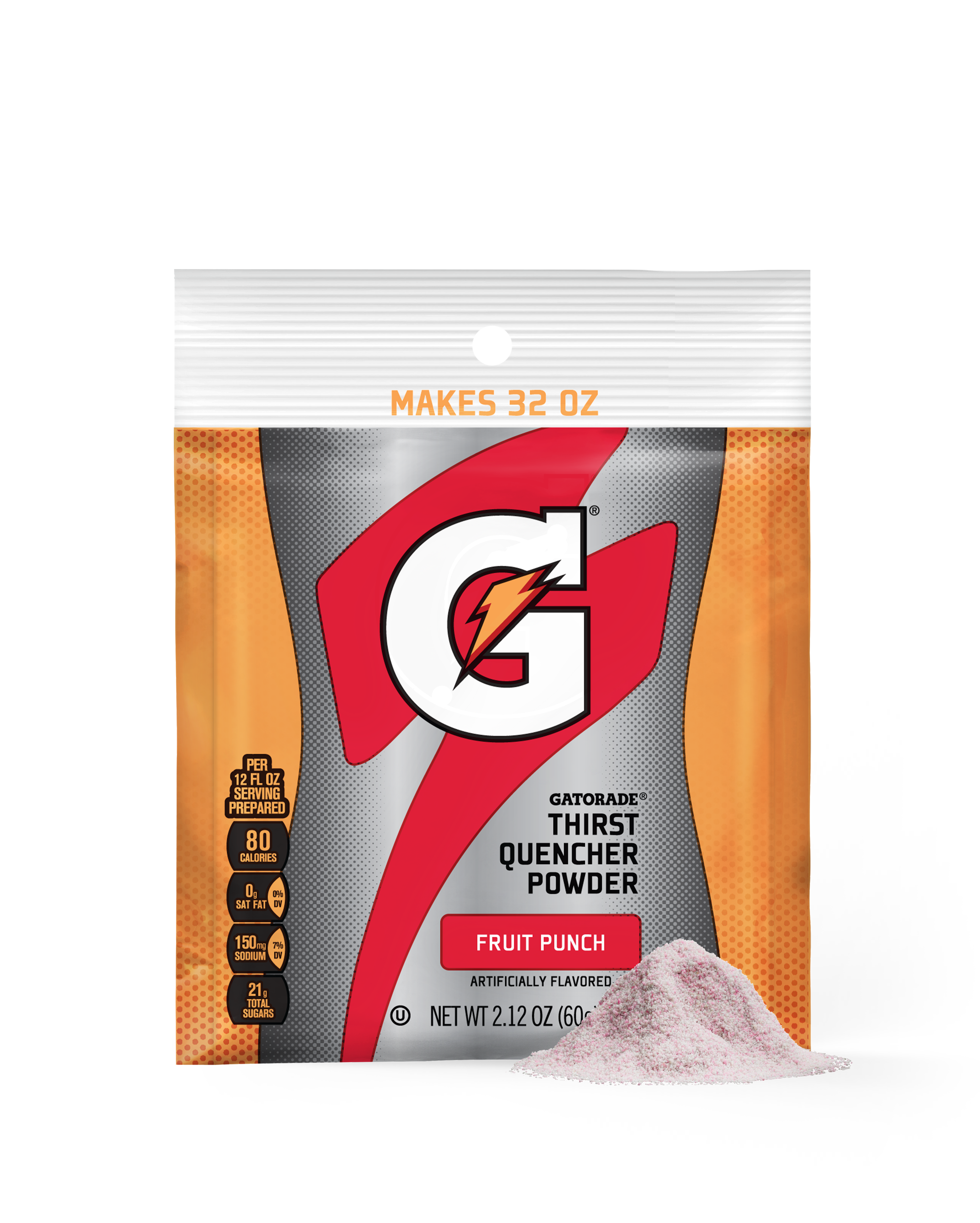 Gatorade Thirst Quencher Powder - Fruit Punch - 32 oz bag