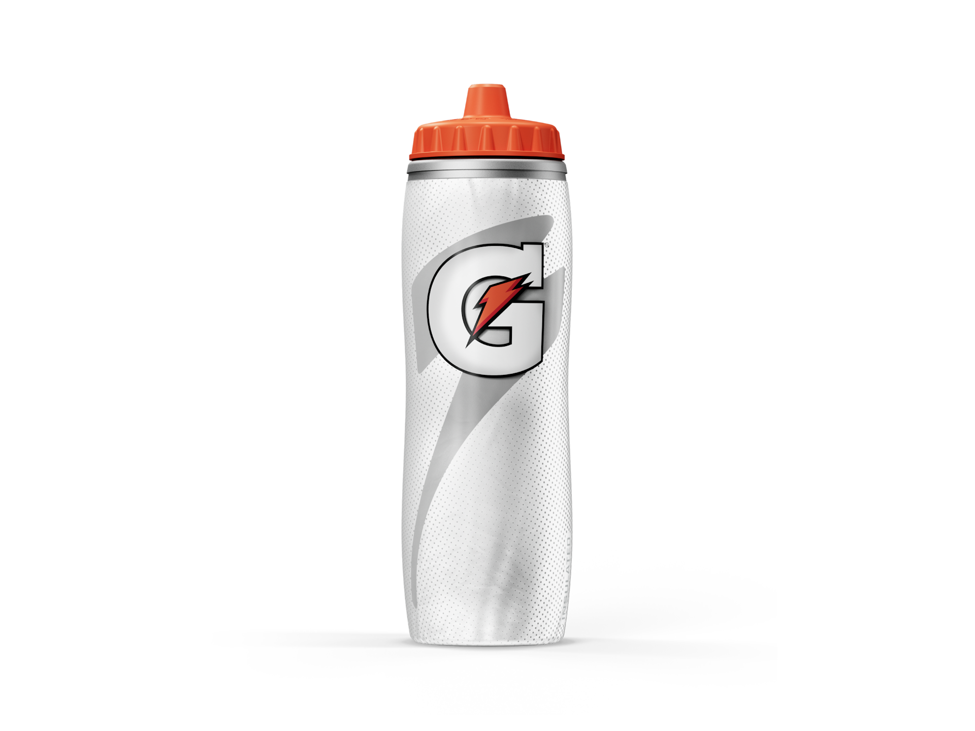 White Insulated Squeeze Water Bottle (30 oz) Gatorade Official Site