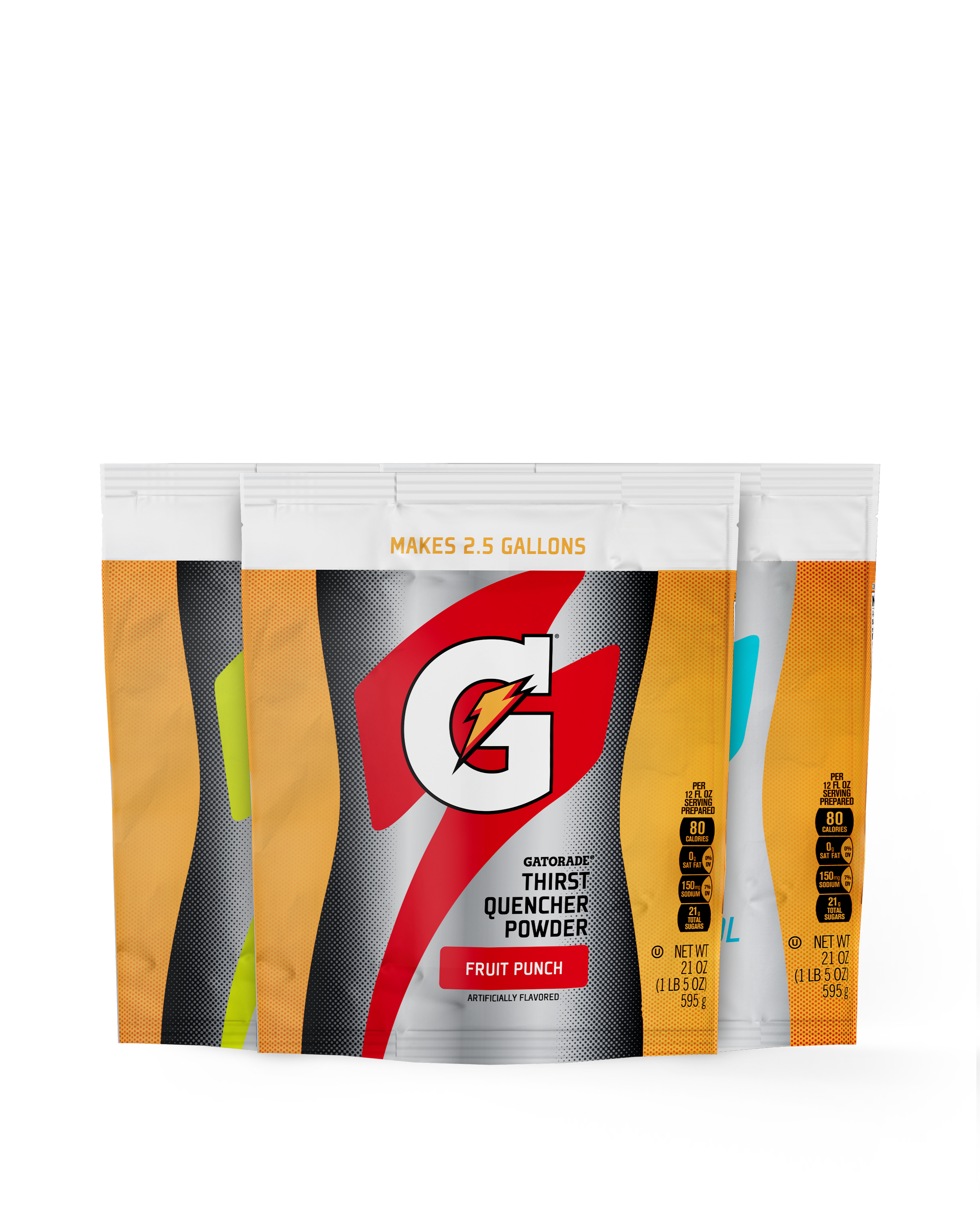 Gatorade Thirst Quencher Powder 2.5 Gallon bag variety pack