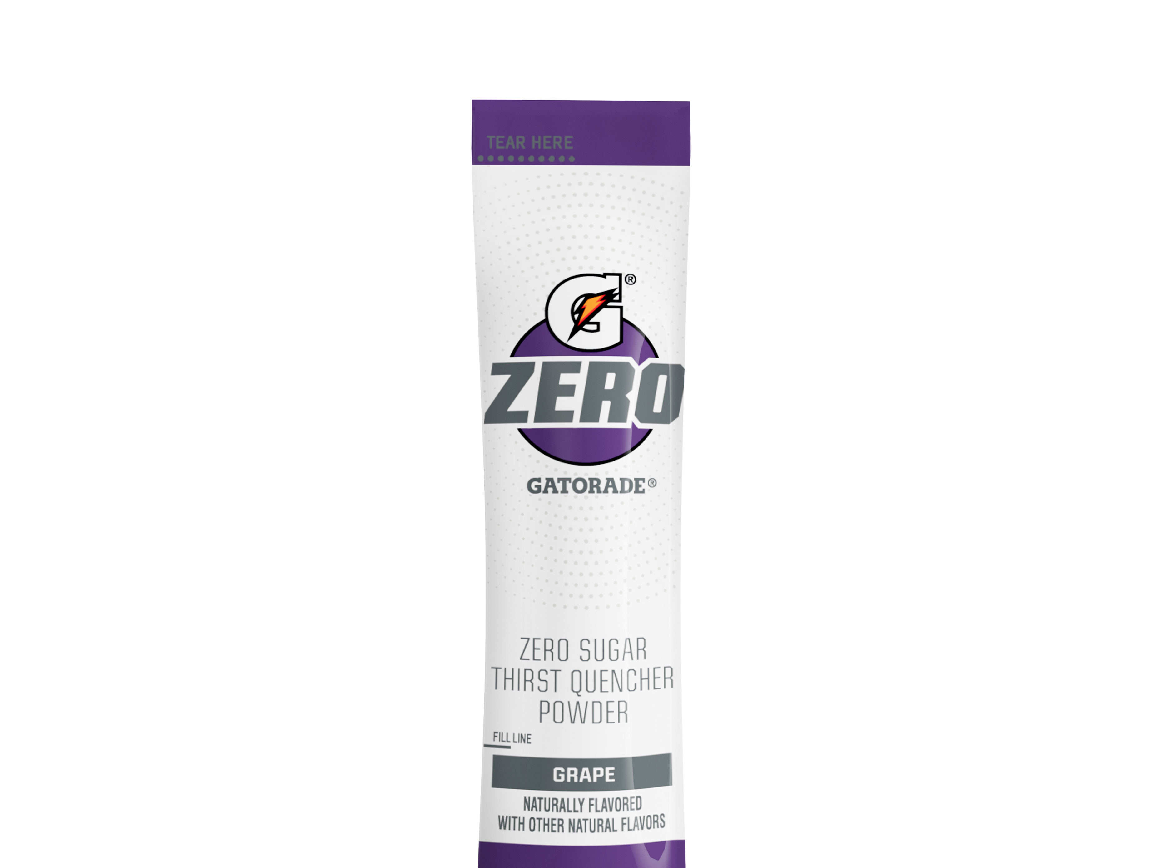 Gatorade zero grape single serve powder