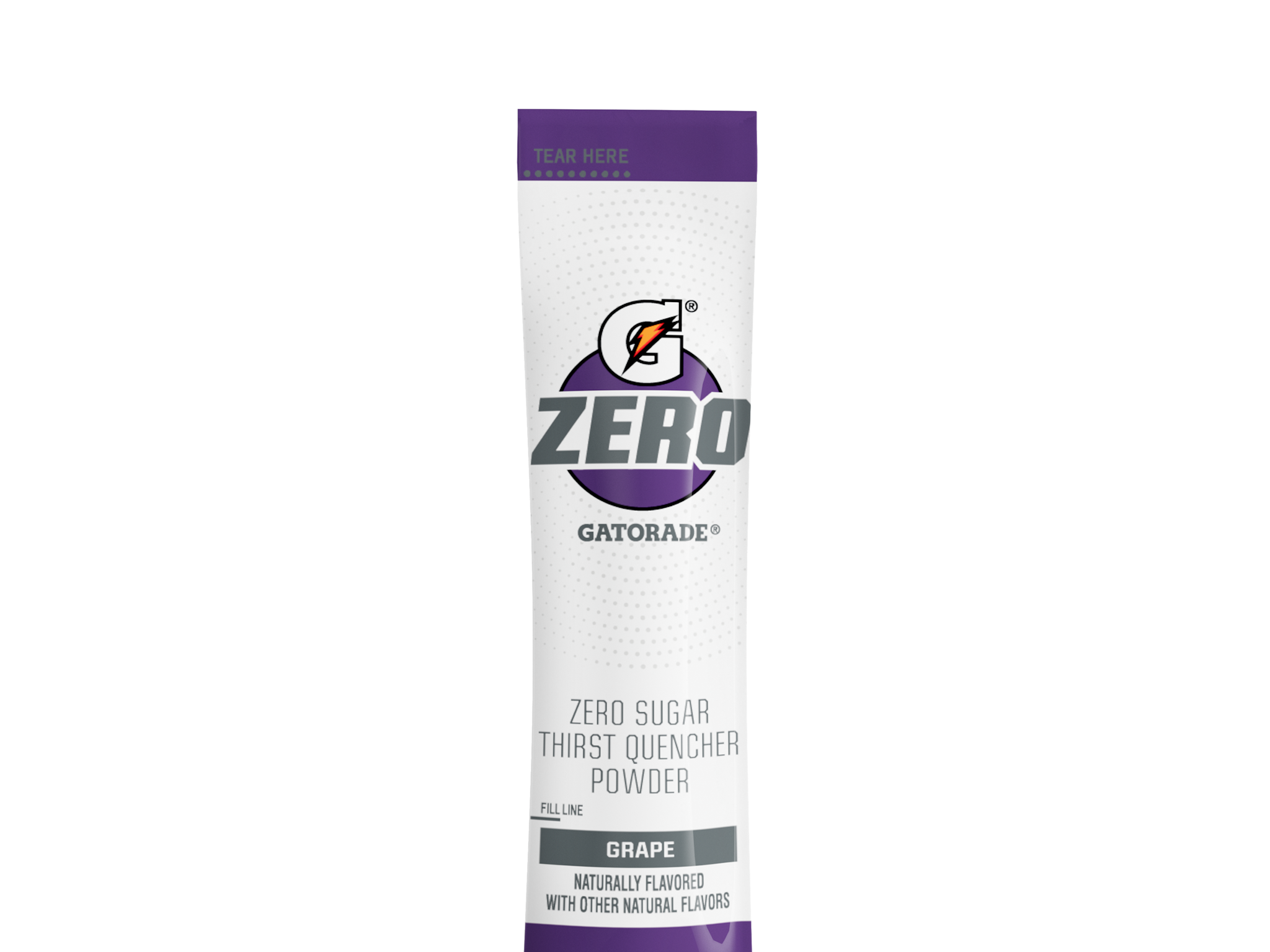 Gatorade zero grape single serve powder