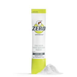 Gatorade zero lemon lime single serve powder