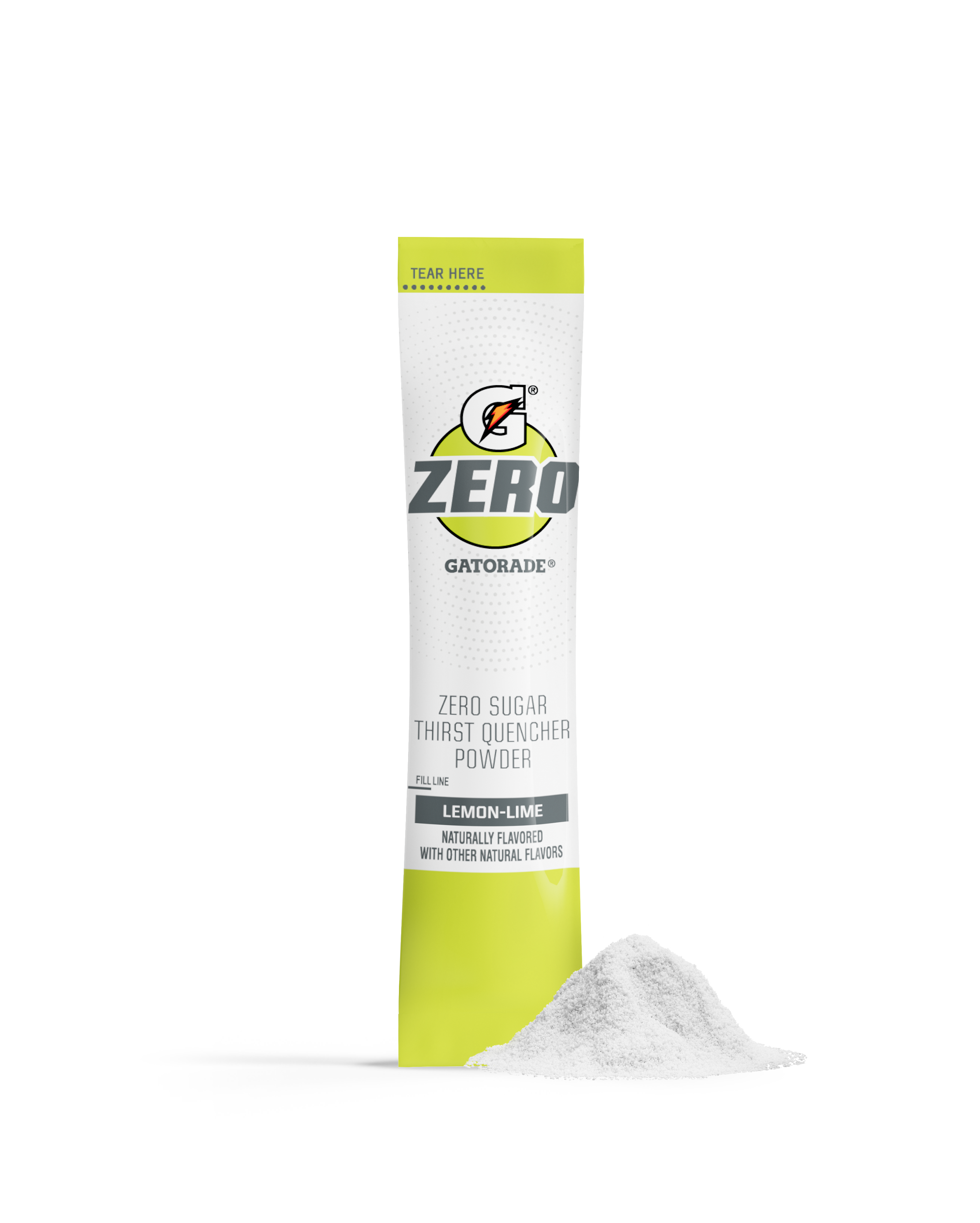 Gatorade zero lemon lime single serve powder