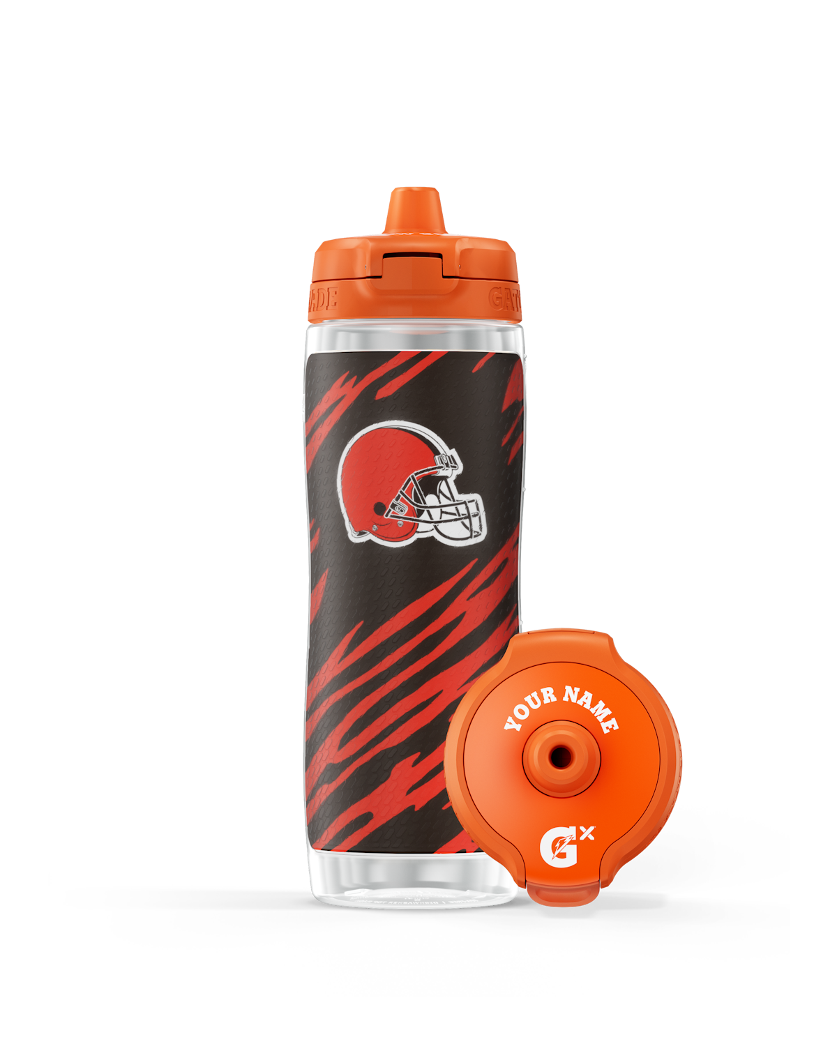 Cleveland Browns Team Logo 24oz. Personalized Jr. Thirst Water Bottle