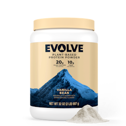 Evolve protein 2 pound canister vanilla bean