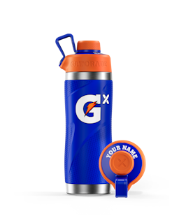 Gatorade GX 30 oz. Stainless Steel Bottle, Neon Blue