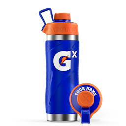 Gx Stainless Steel Blue Bottle with Lid