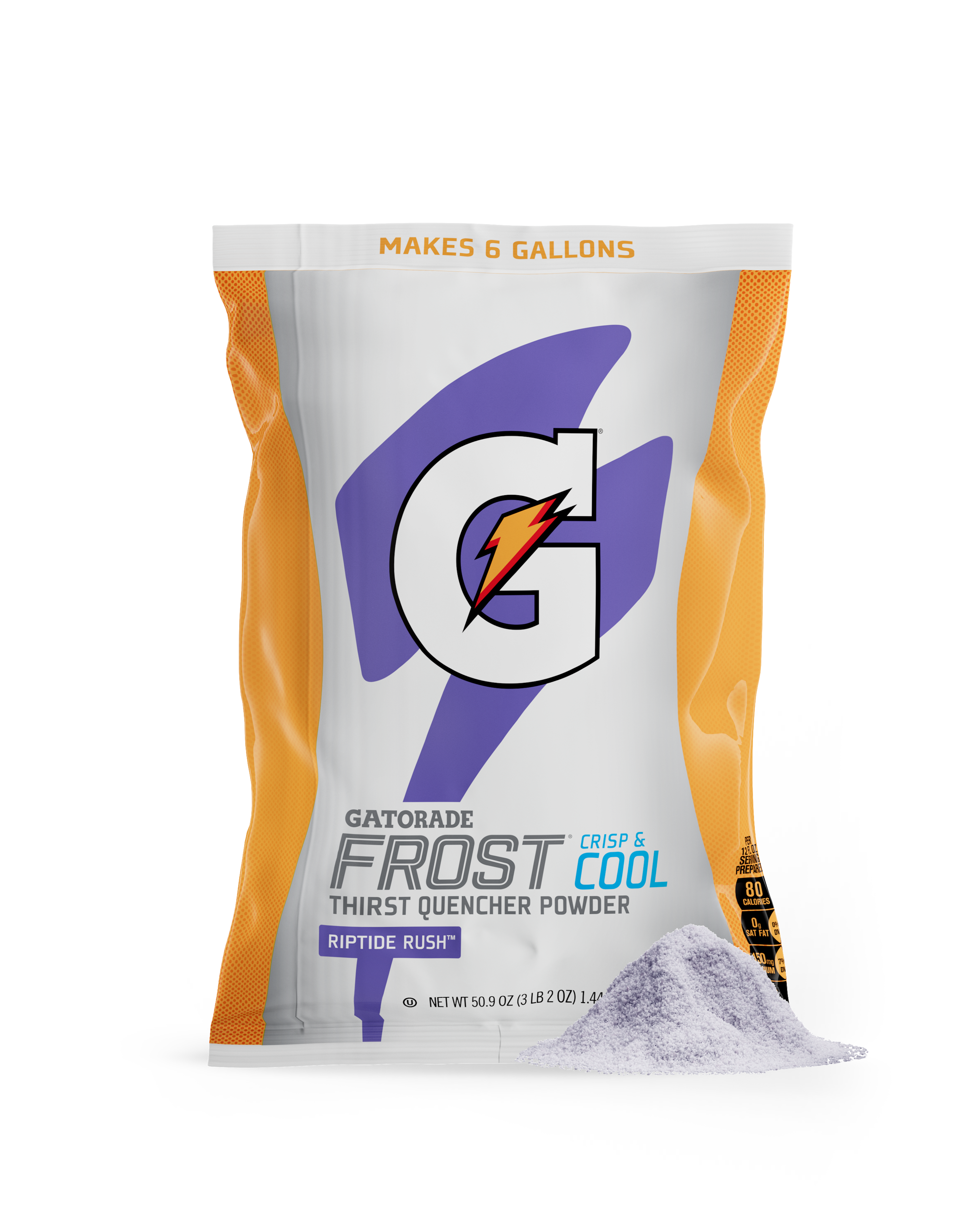 6 gallon riptide rush thirst quencher powder