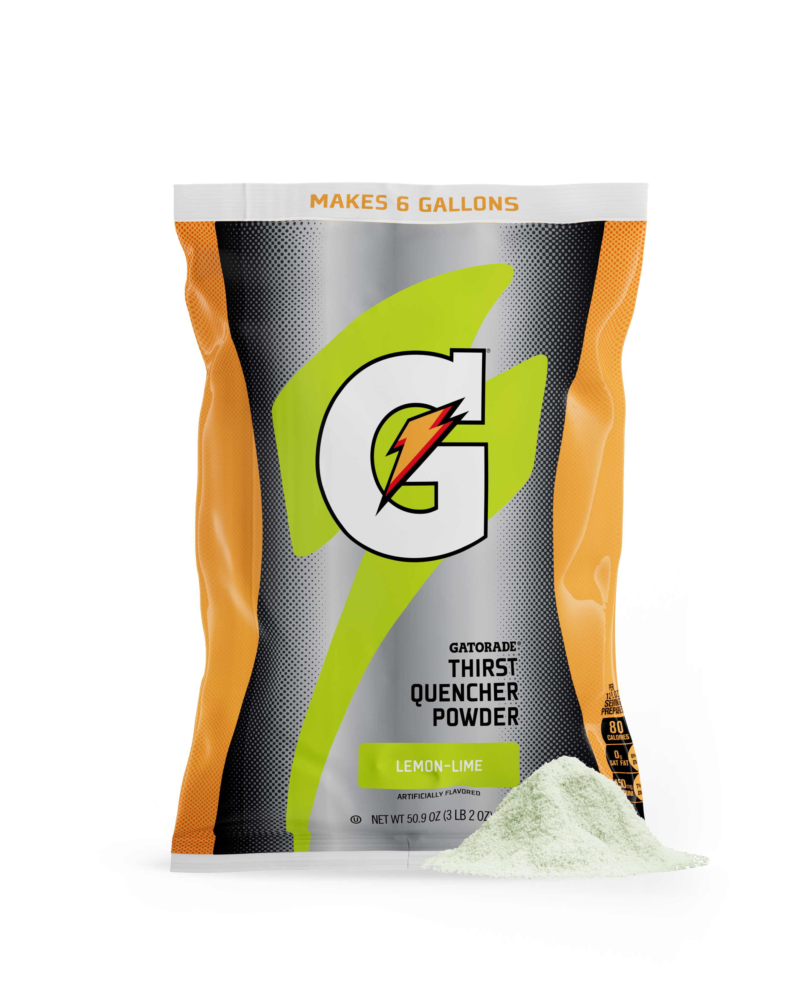 6 gallon lemon lime thirst quencher powder