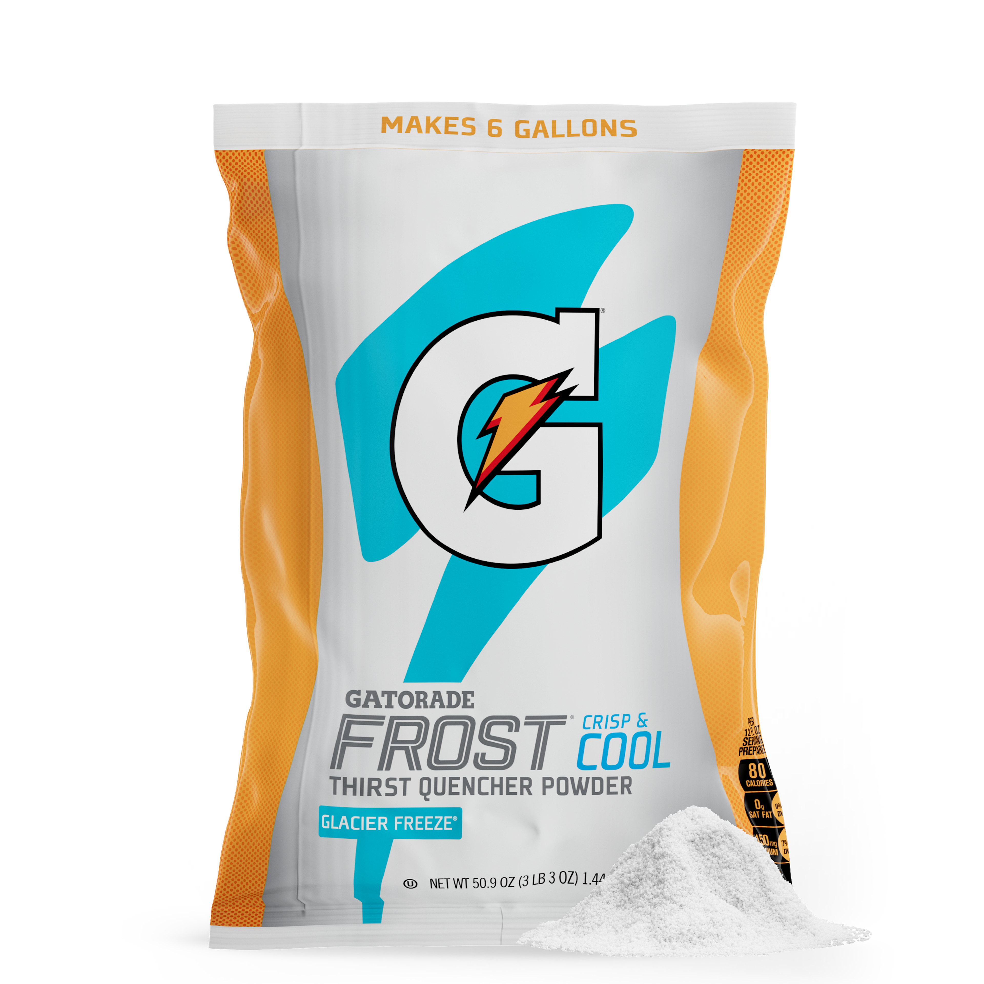 Gatorade Glacier Freeze Thirst Quencher Powder 6 gallon bag Gatorade Official Site