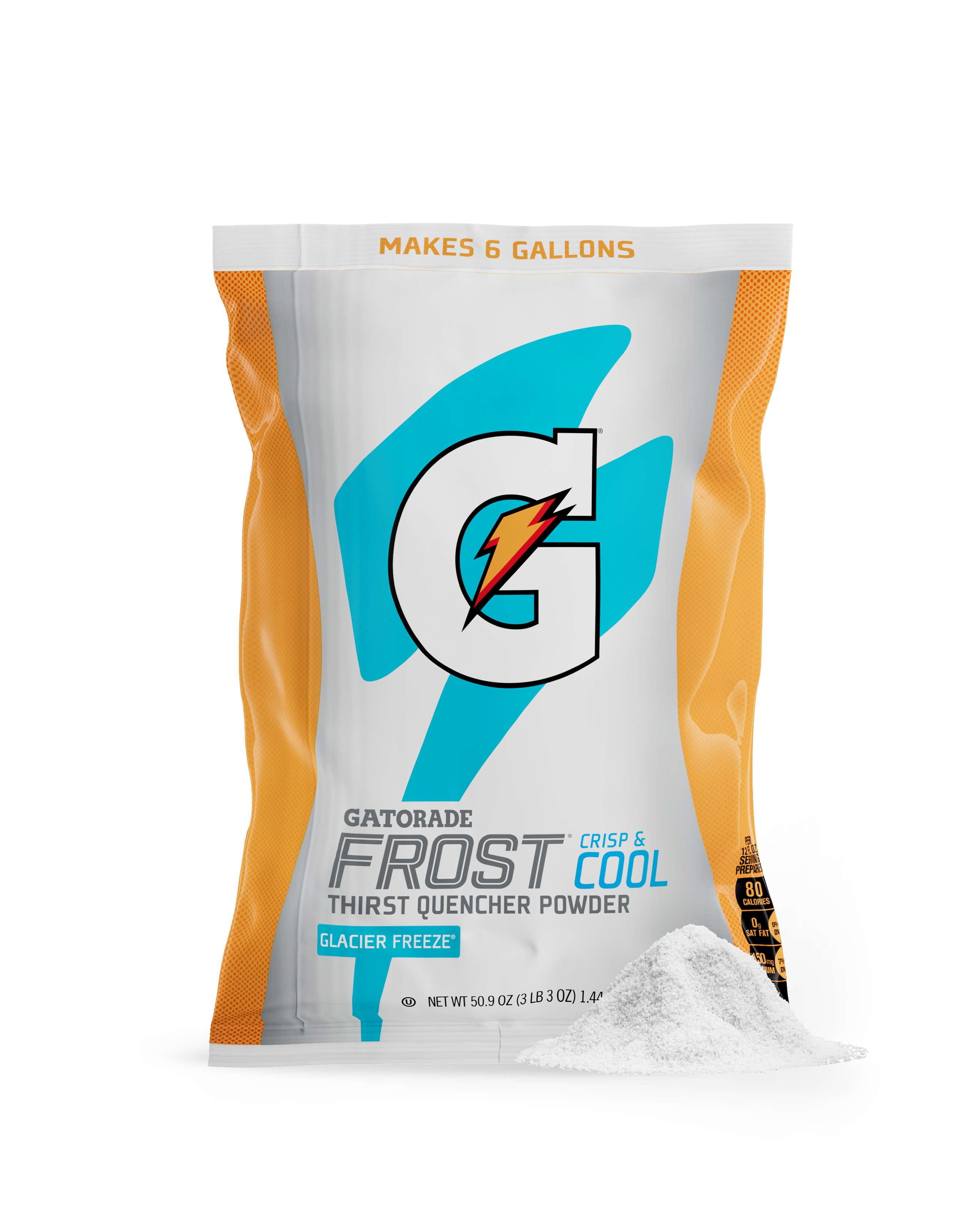 6 gallon glacier freeze thirst quencher powder