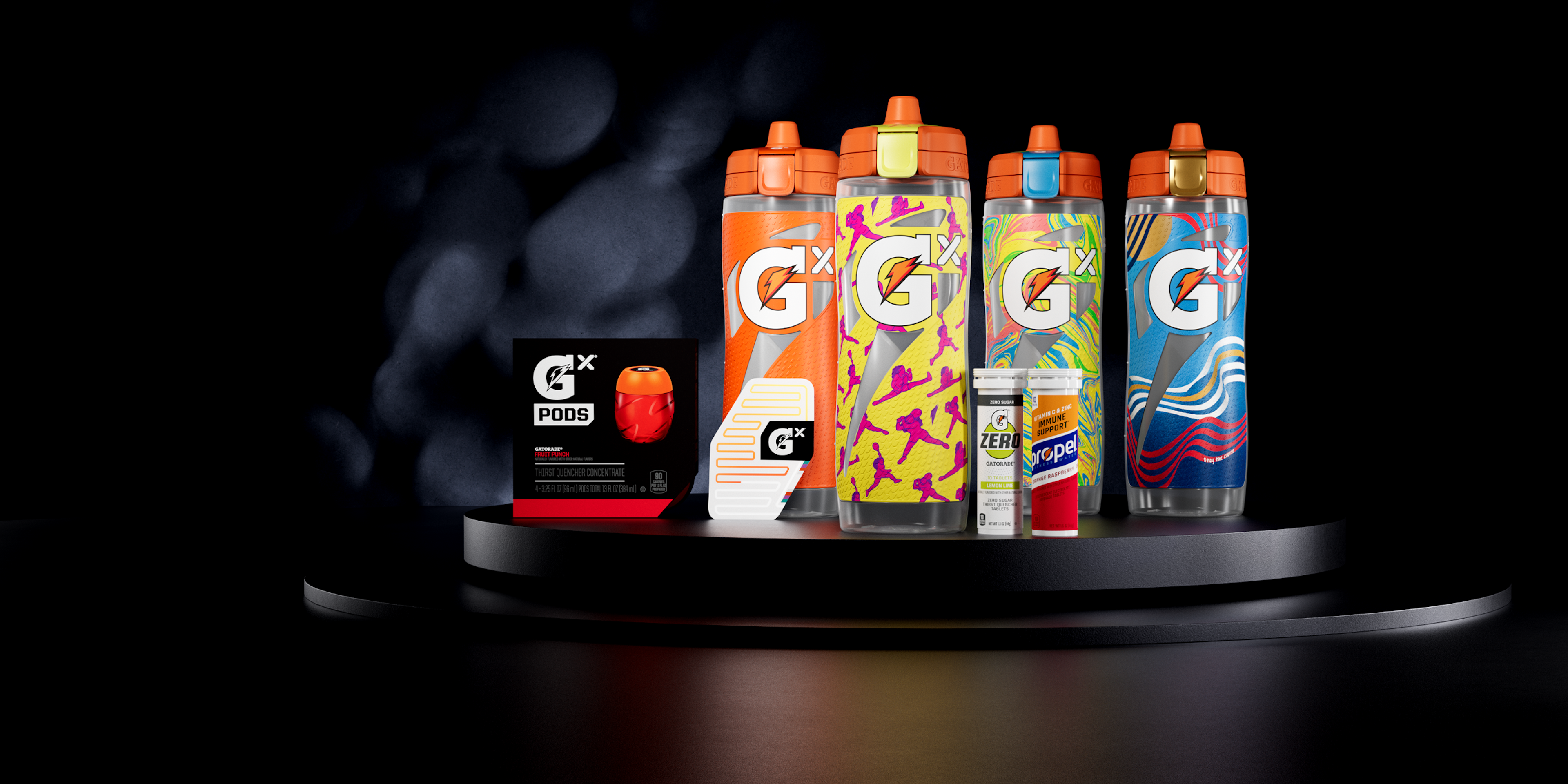 Gx Bottles, pods, tablets and sweat patches on sale up to 50% off