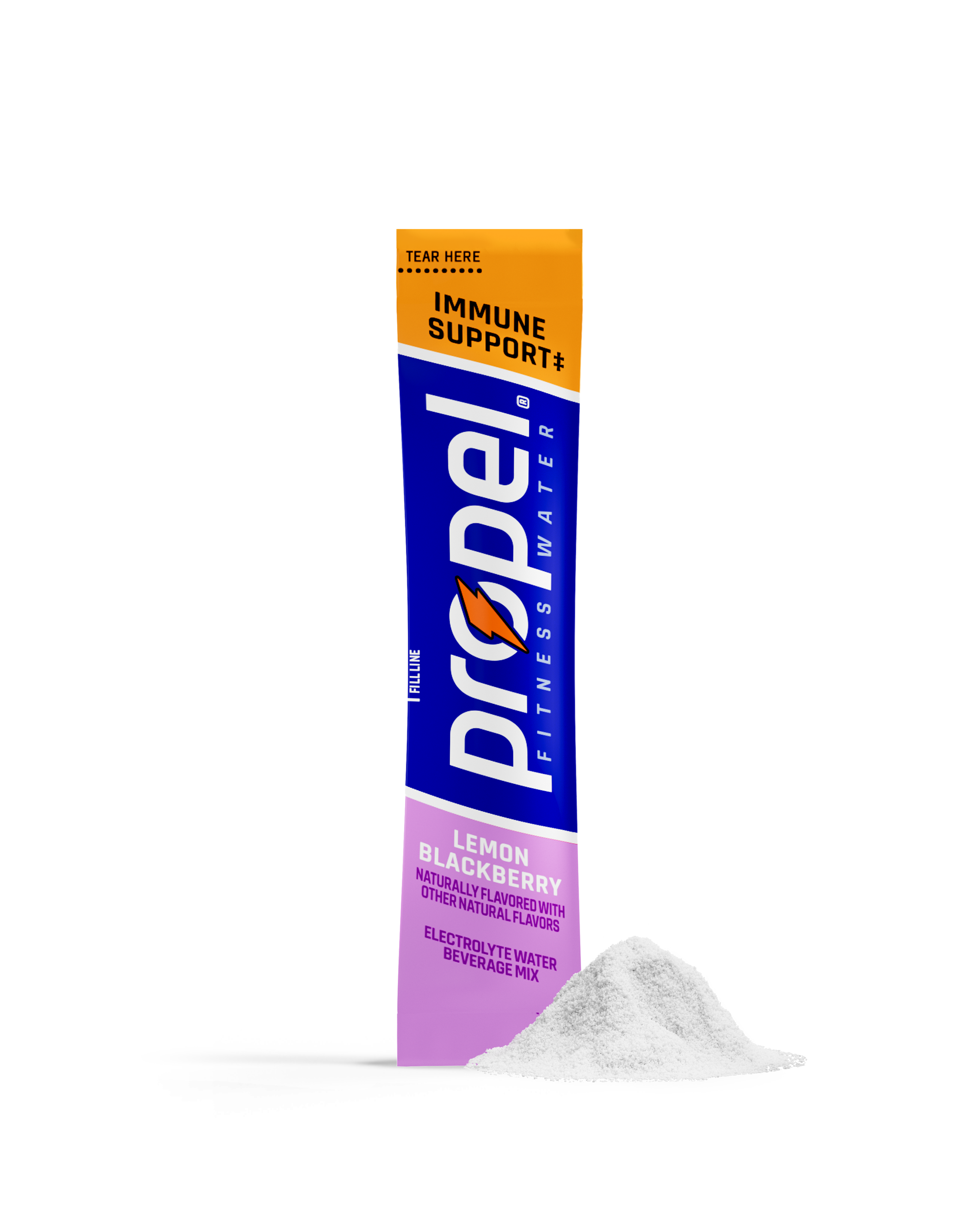 Propel Immune Support Powder Lemon Blackberry