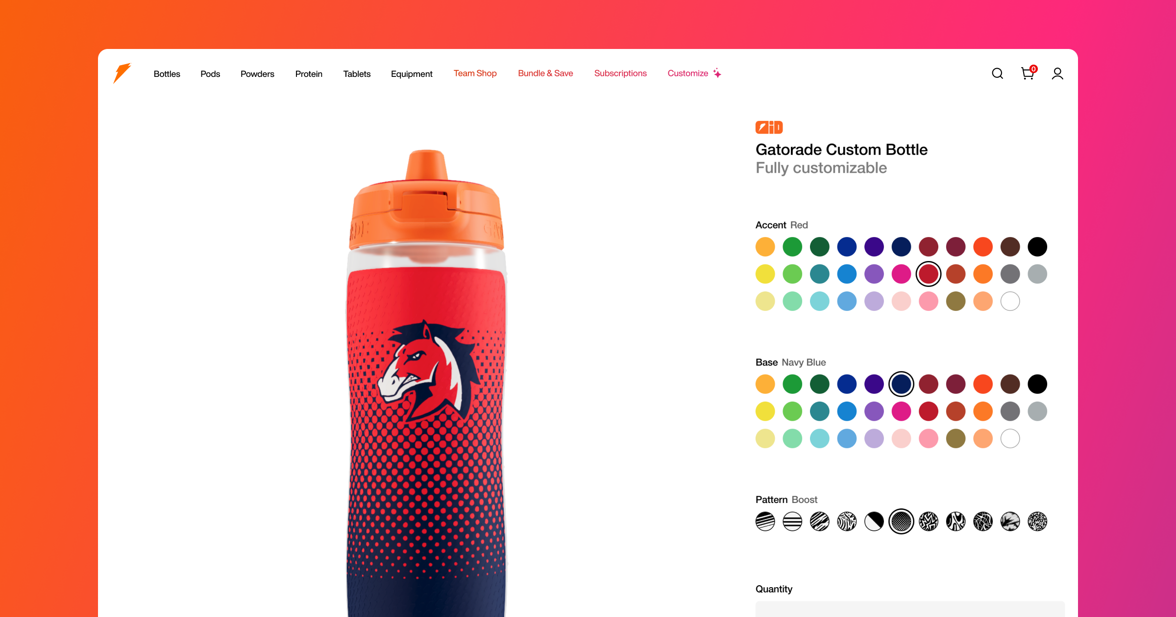 Gatorade Custom Bottle 30 oz Gatorade Official Site