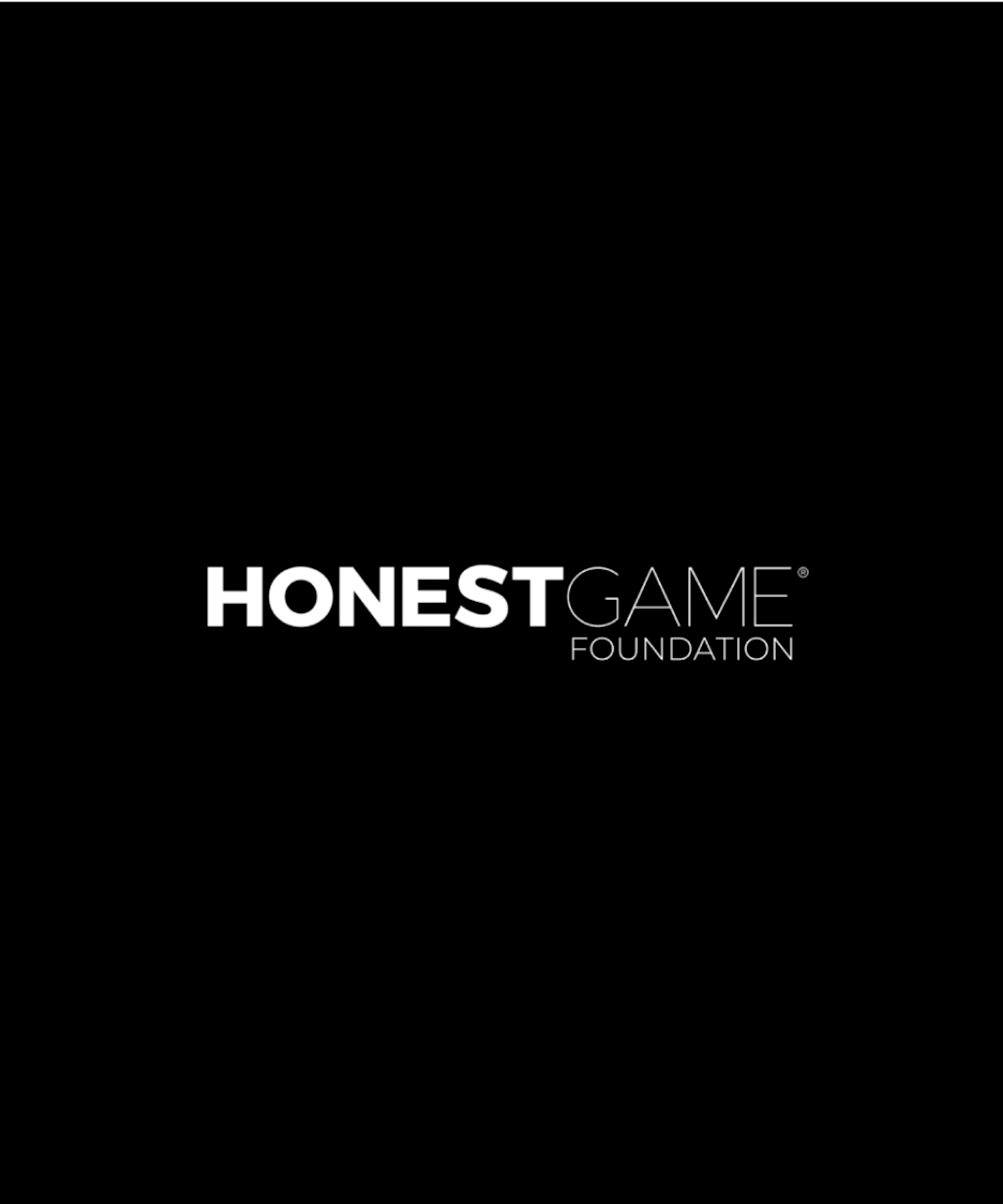Honest game foundation logo