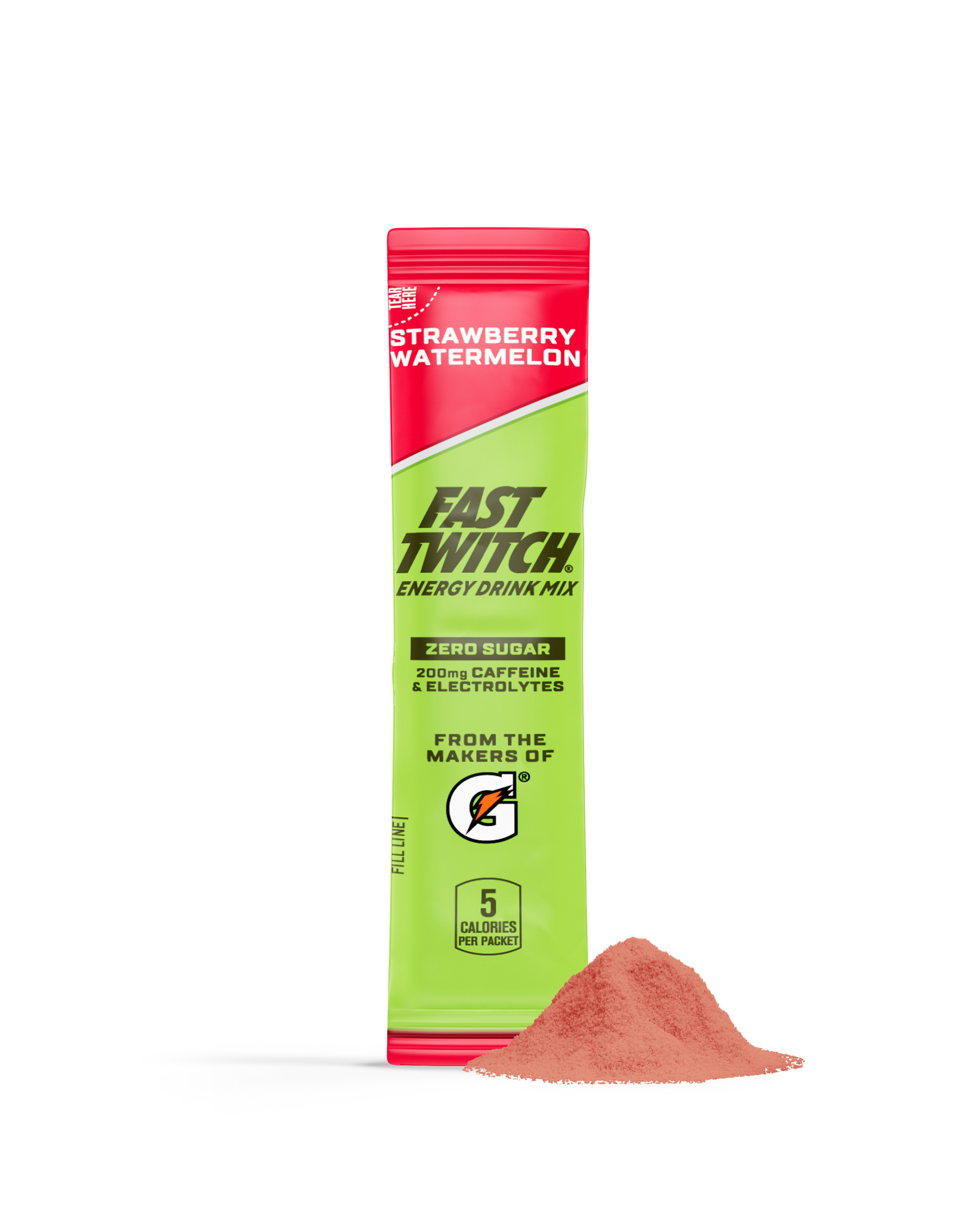 Fast Twitch Powder Sticks Strawberry Watermelon