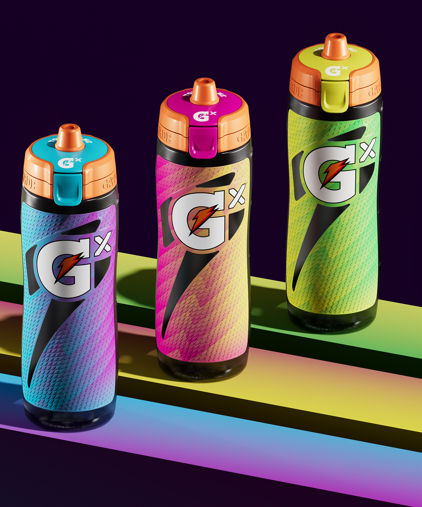 Neon Pink Momentum Gx Water Bottle (30 oz) | Gatorade Official Site