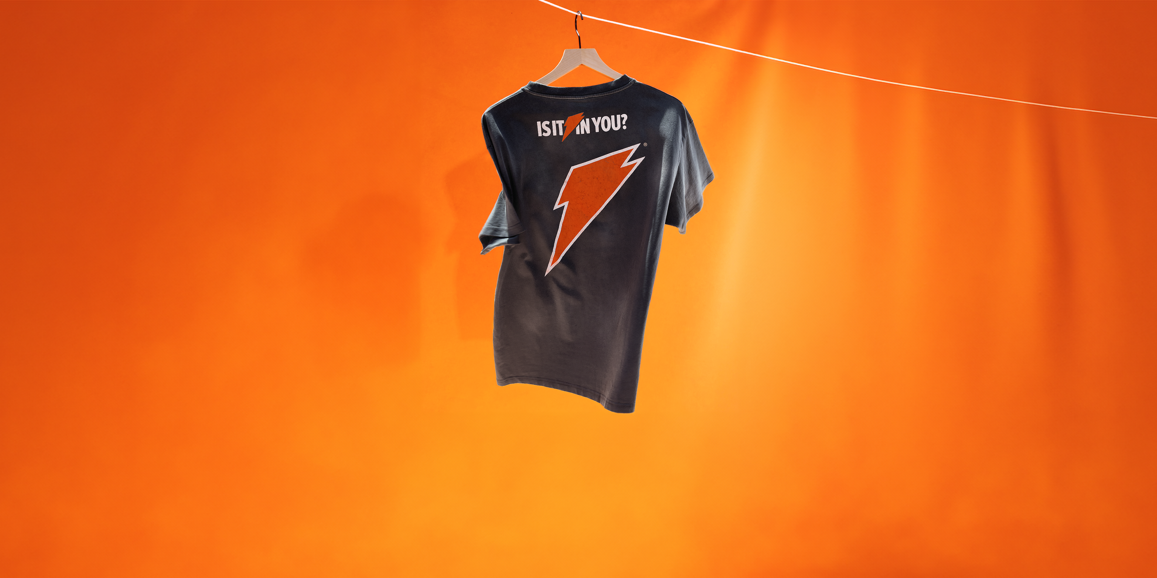 T-shirt on hanger