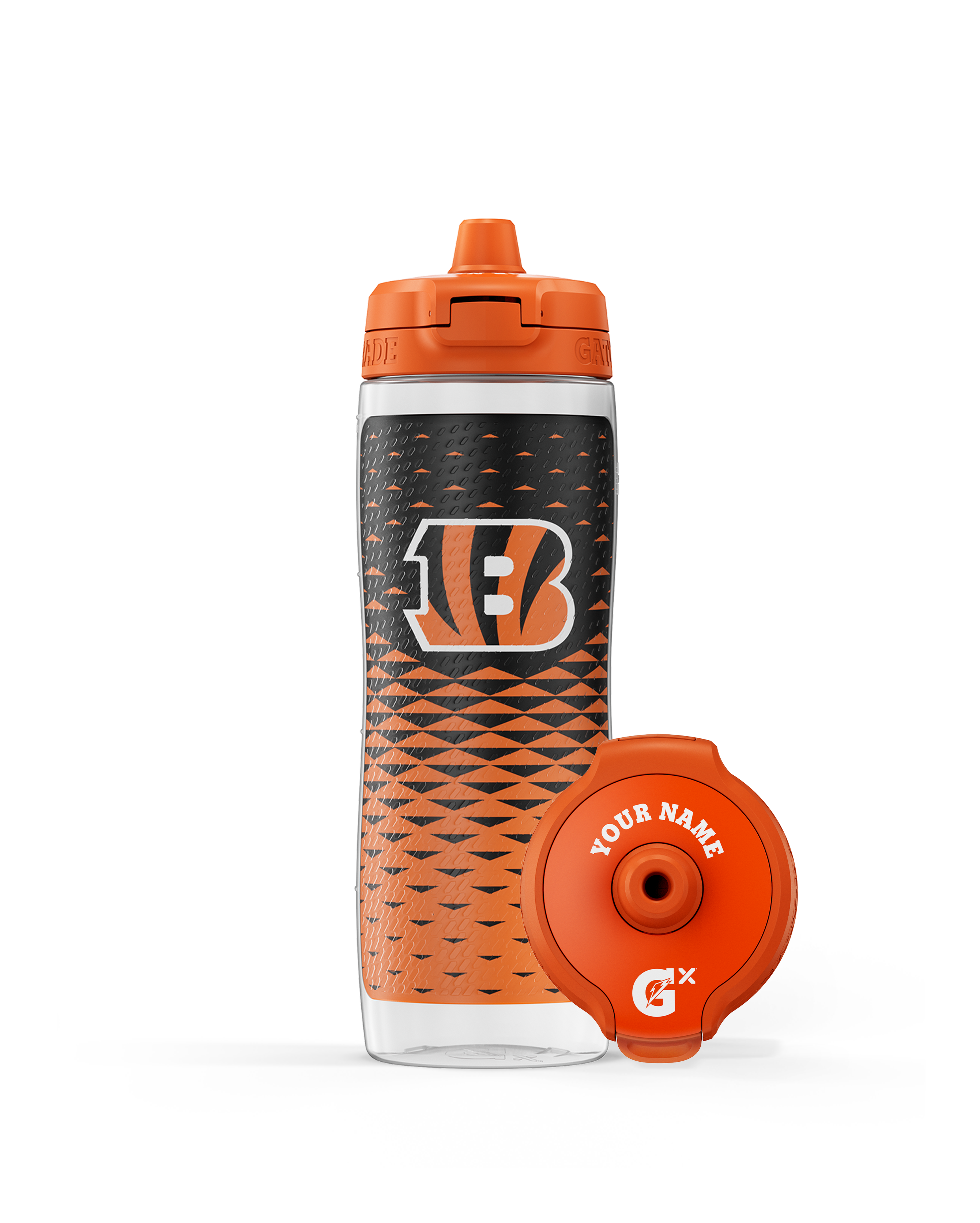 Cincinnati Bengals Gx Water Bottle (30 oz) | Gatorade Official Site